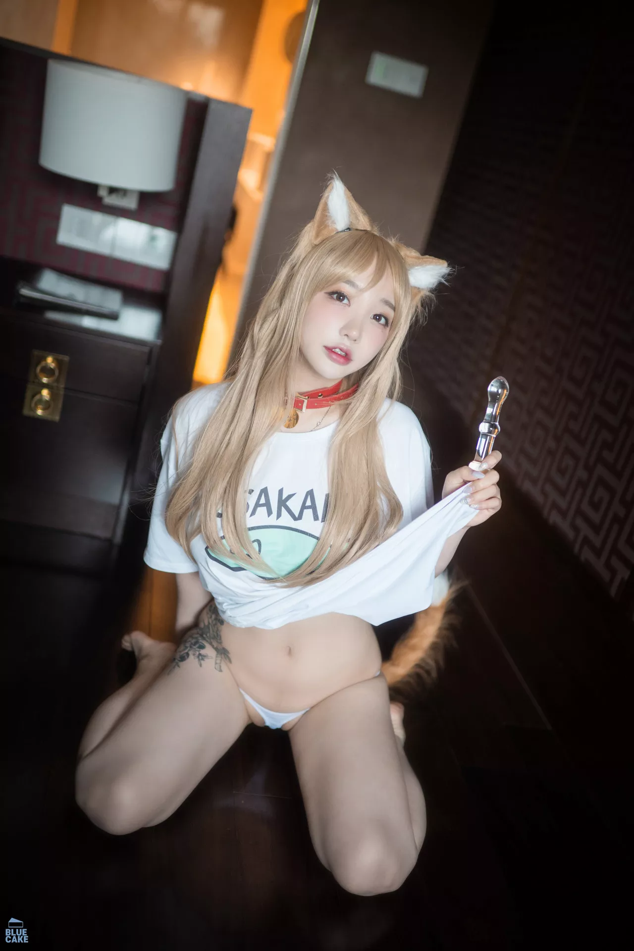 高丽美女摄影 Puss RED COS 全集修正 Ver Yeeun【BLUECAKE ( Puss  Son 蓝色蛋糕】 PLAY)