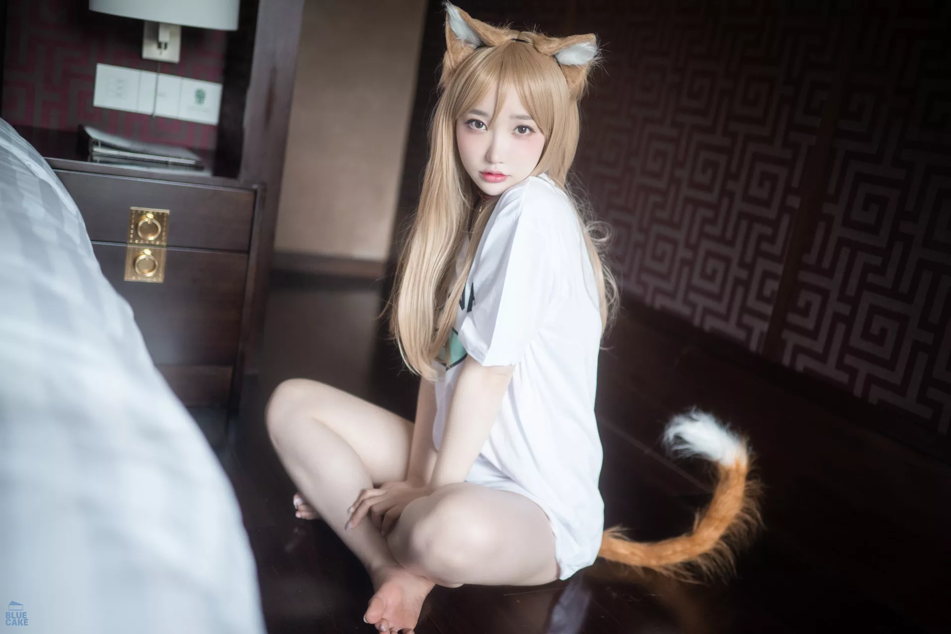 高丽美女摄影 Puss RED COS 全集修正 Ver Yeeun【BLUECAKE ( Puss  Son 蓝色蛋糕】 PLAY)