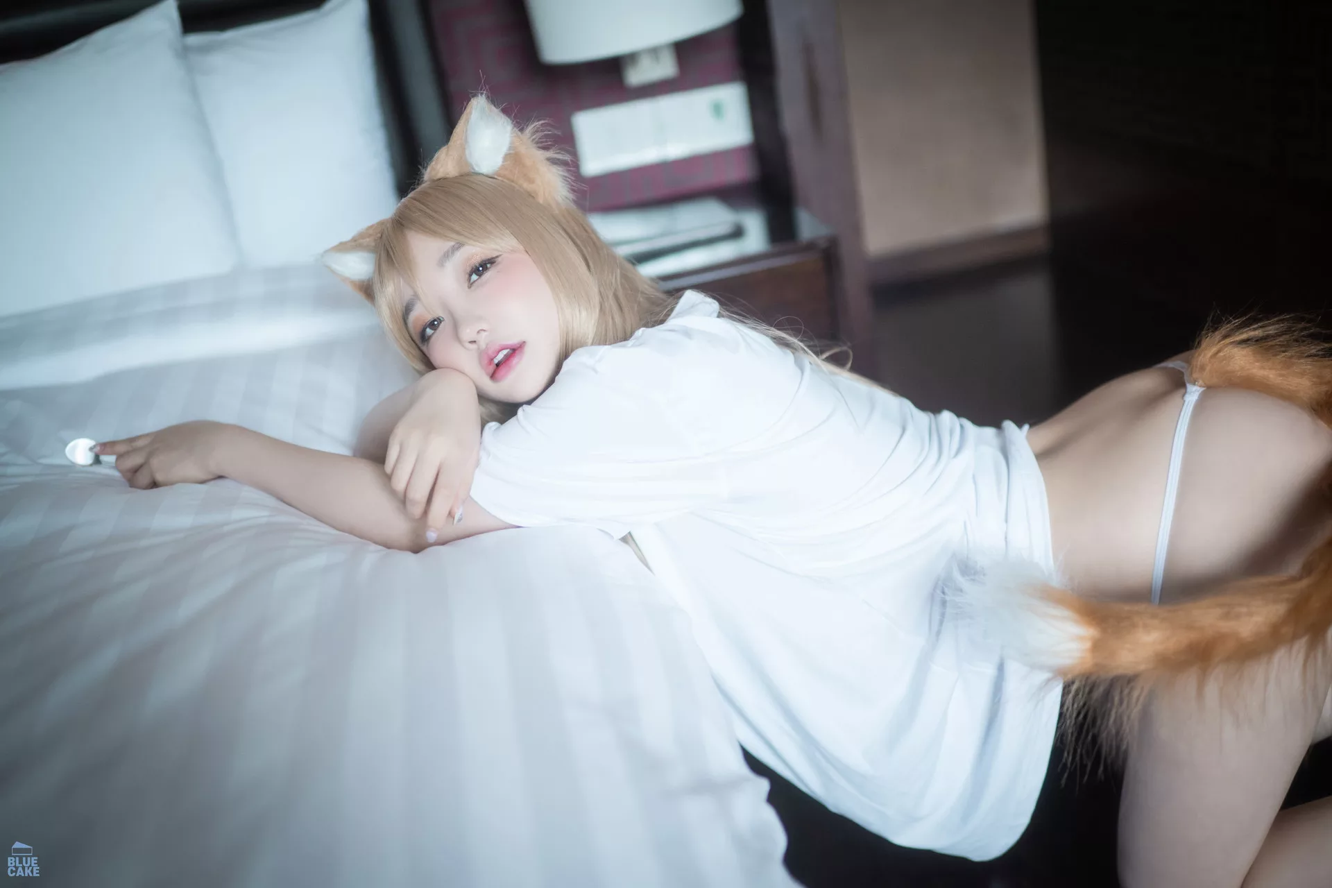 高丽美女摄影 Puss RED COS 全集修正 Ver Yeeun【BLUECAKE ( Puss  Son 蓝色蛋糕】 PLAY)