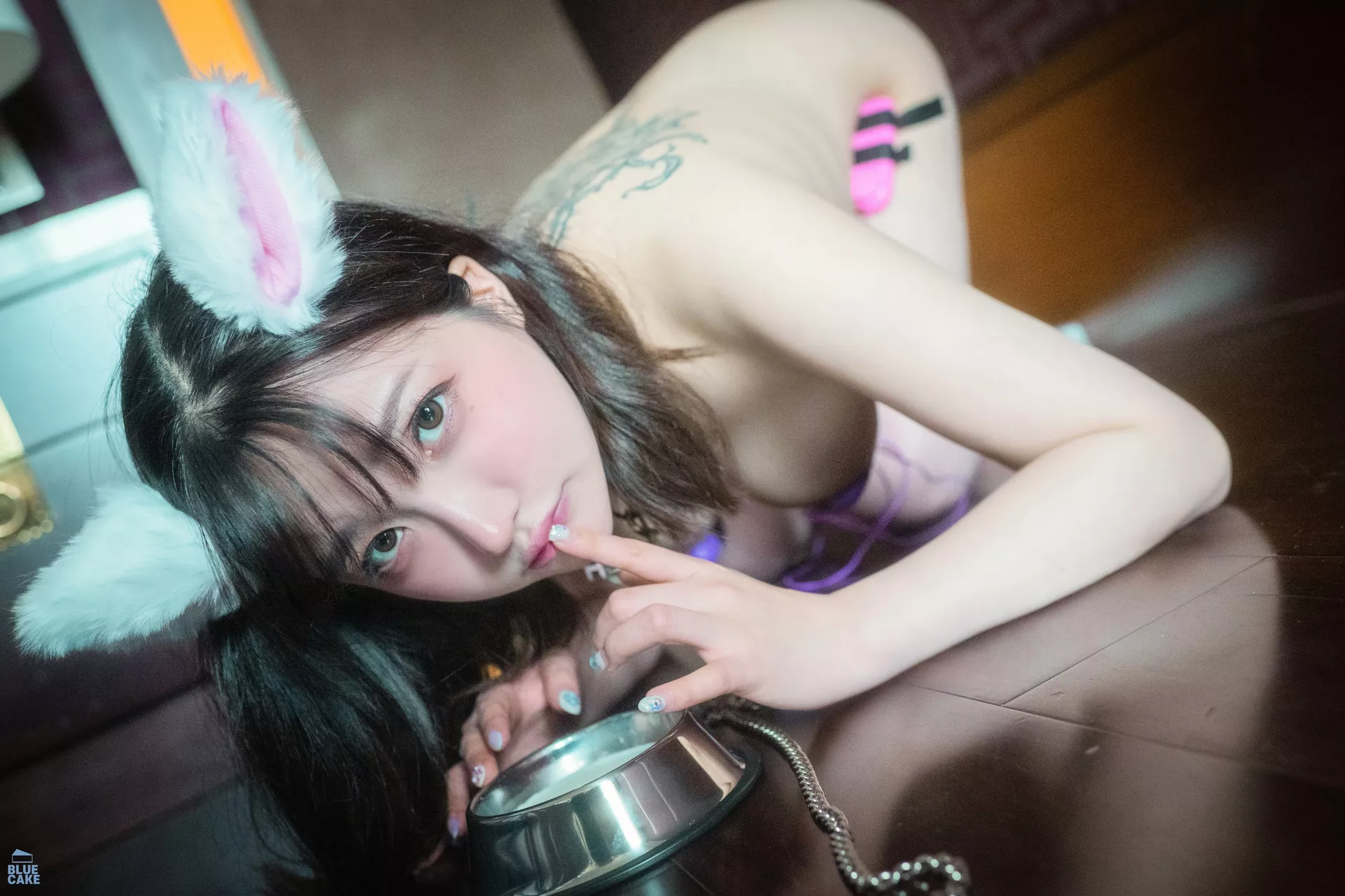 高丽美女摄影 Puss RED COS 全集修正 Ver Yeeun【BLUECAKE ( Puss  Son 蓝色蛋糕】 PLAY)