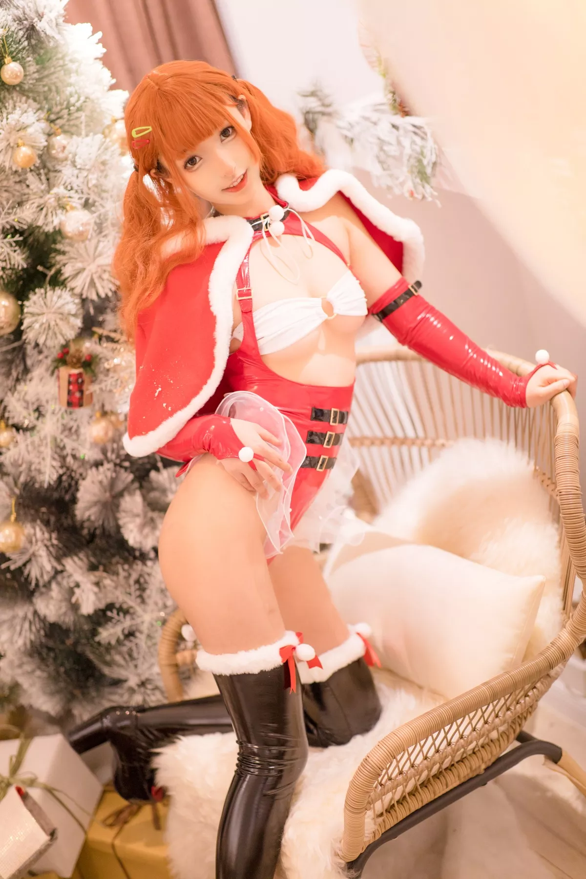 神乐坂真冬  丽人Cosplay圣诞