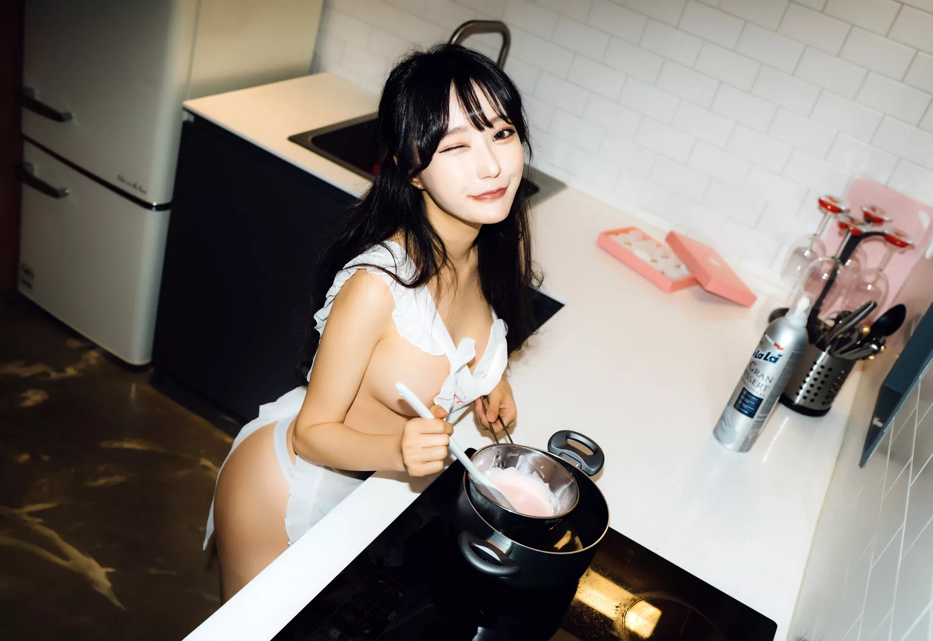 MonaJucy【Moon  月夜快照】 Valentine Night Snap 全集修正 高丽美模写真