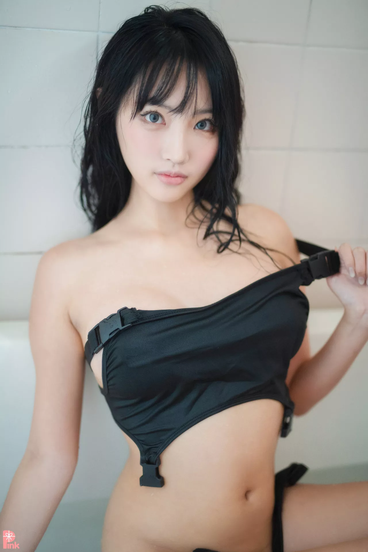 高丽辣模摄影  Bunny 全集修正 Girl 粉菇凉】 Swimsuit 【PINK Linda