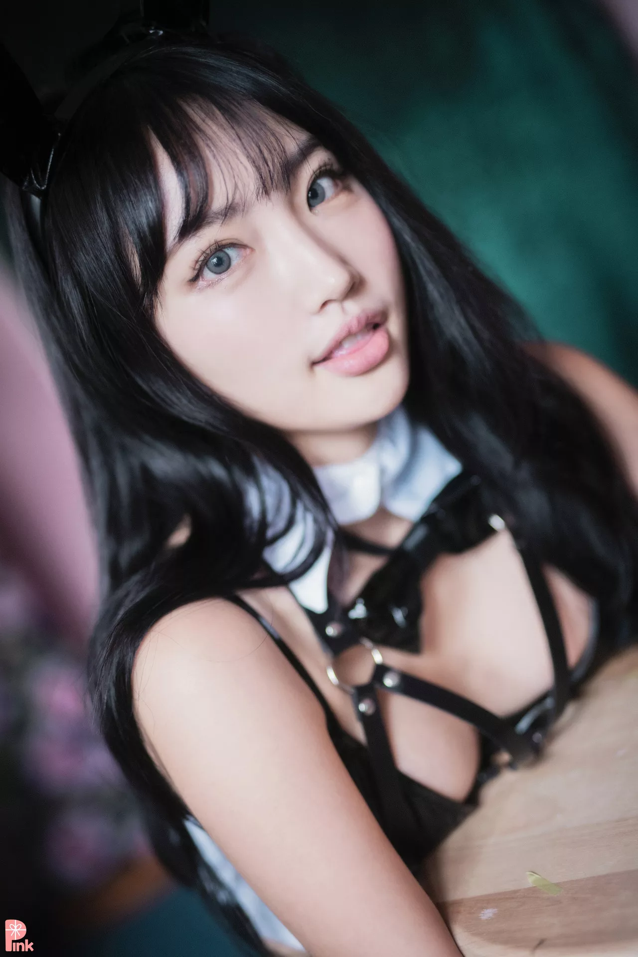 高丽辣模摄影  Bunny 全集修正 Girl 粉菇凉】 Swimsuit 【PINK Linda