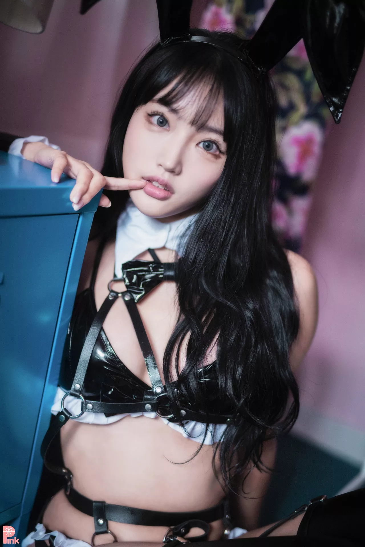 高丽辣模摄影  Bunny 全集修正 Girl 粉菇凉】 Swimsuit 【PINK Linda