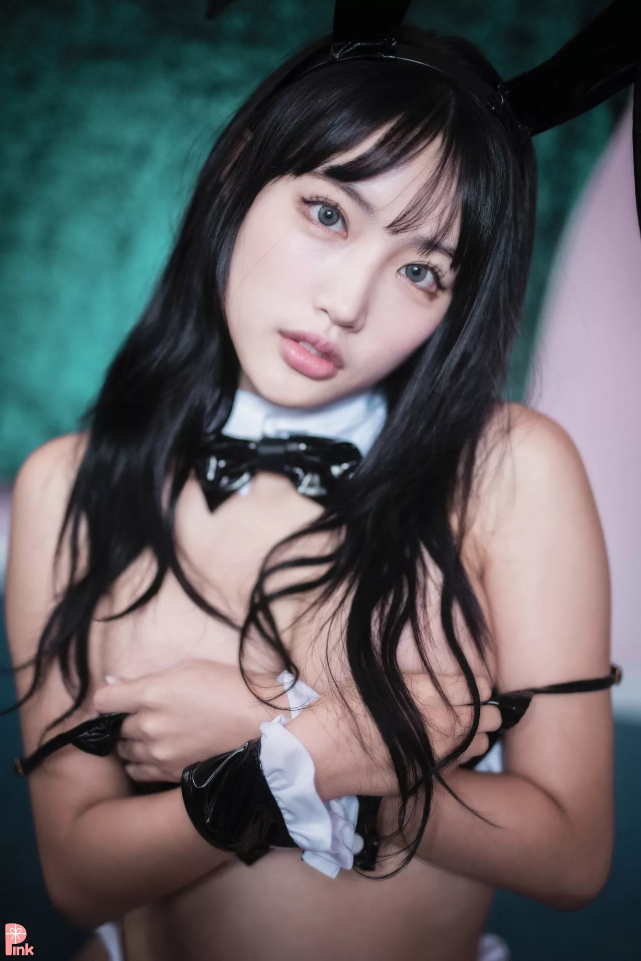 高丽辣模摄影  Bunny 全集修正 Girl 粉菇凉】 Swimsuit 【PINK Linda