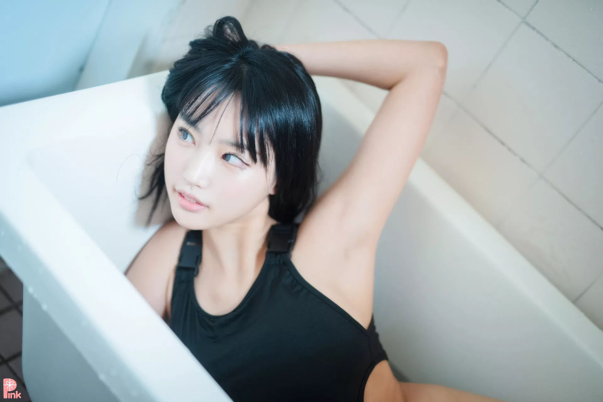 高丽辣模摄影  Bunny 全集修正 Girl 粉菇凉】 Swimsuit 【PINK Linda