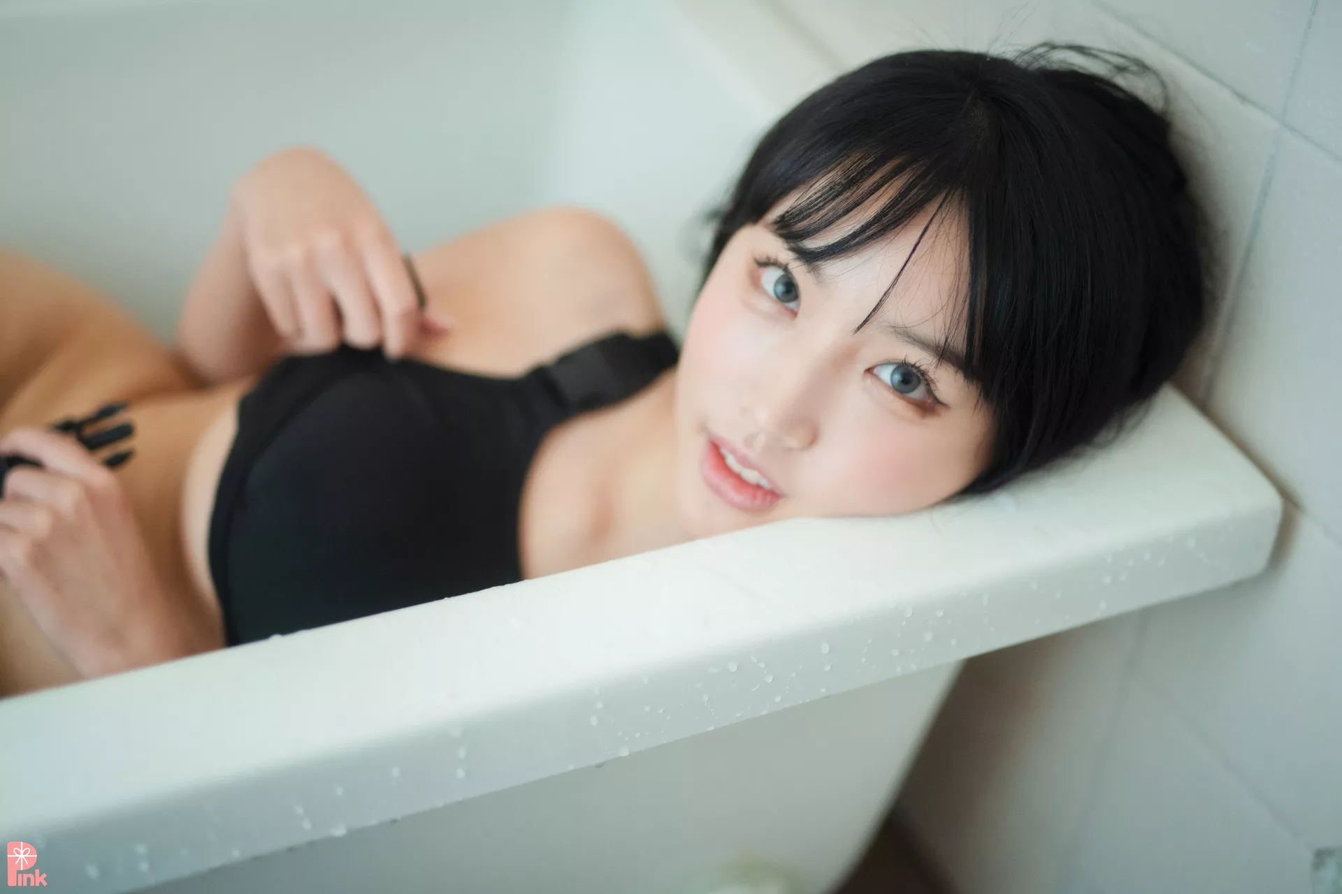 高丽辣模摄影  Bunny 全集修正 Girl 粉菇凉】 Swimsuit 【PINK Linda