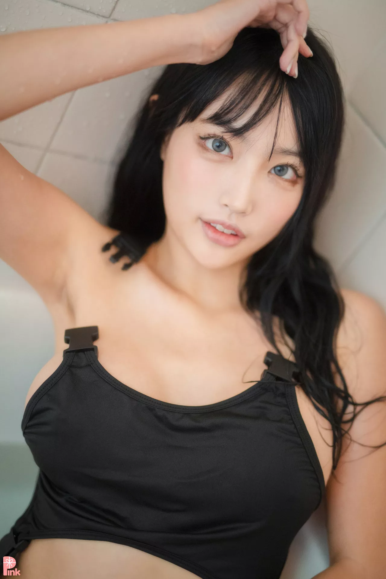 高丽辣模摄影  Bunny 全集修正 Girl 粉菇凉】 Swimsuit 【PINK Linda