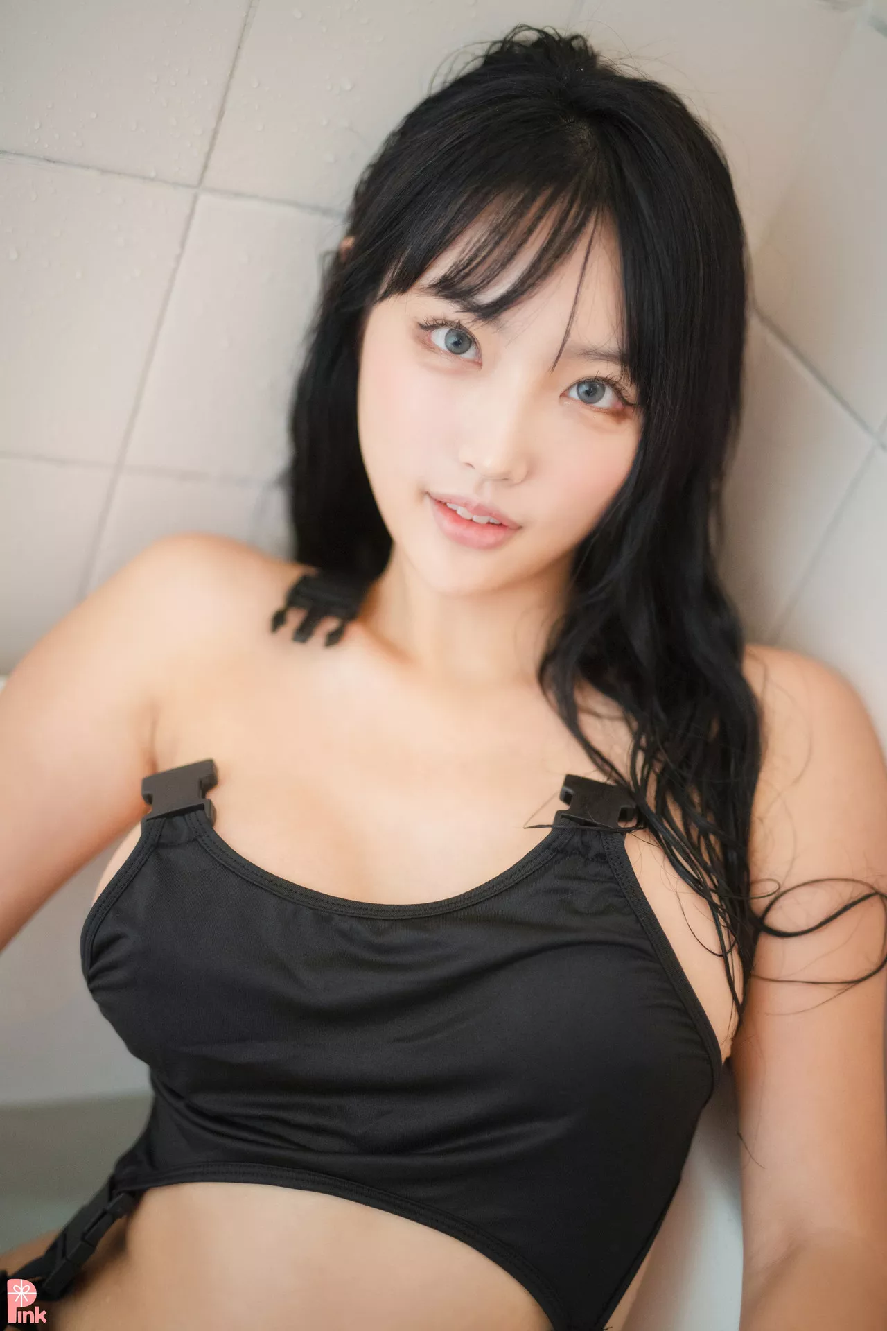 高丽辣模摄影  Bunny 全集修正 Girl 粉菇凉】 Swimsuit 【PINK Linda