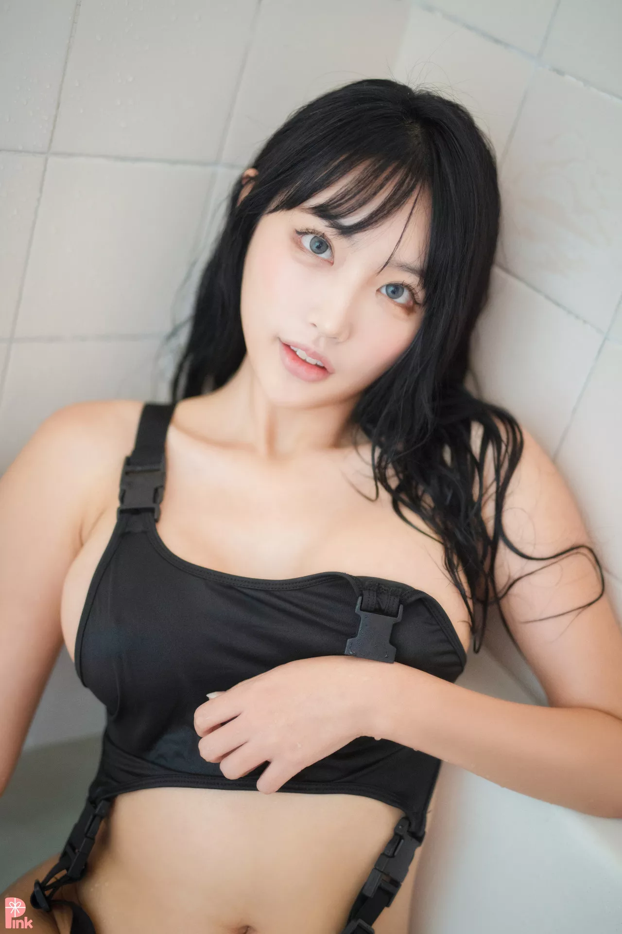 高丽辣模摄影  Bunny 全集修正 Girl 粉菇凉】 Swimsuit 【PINK Linda
