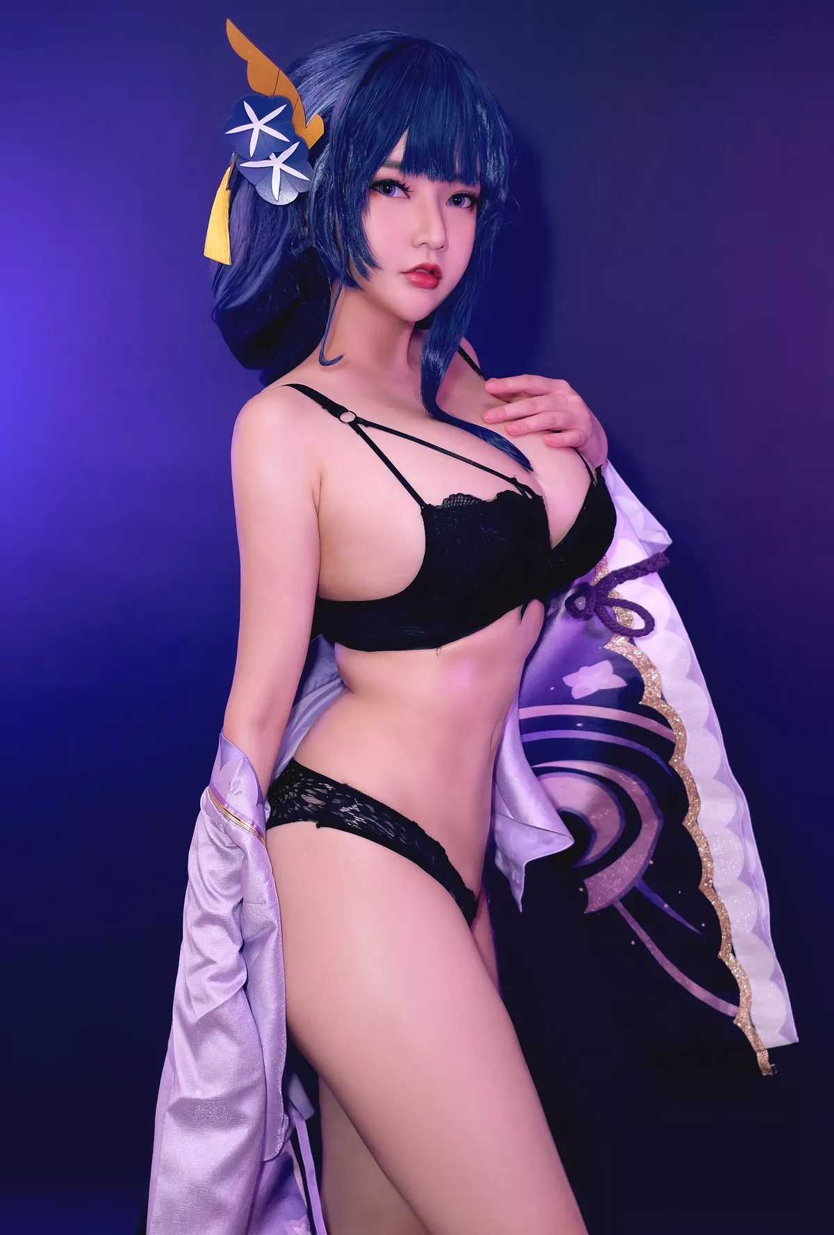 Beauty 雷电 Cosplay 守军 土豆哥斯拉