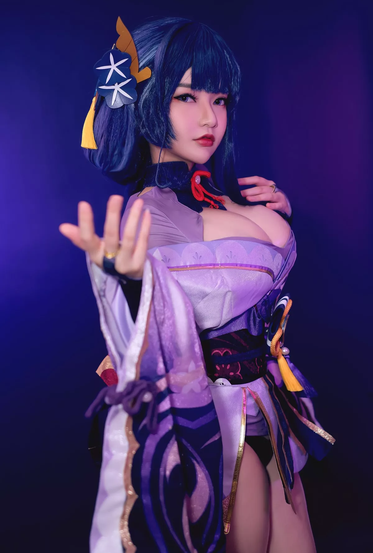 Beauty 雷电 Cosplay 守军 土豆哥斯拉