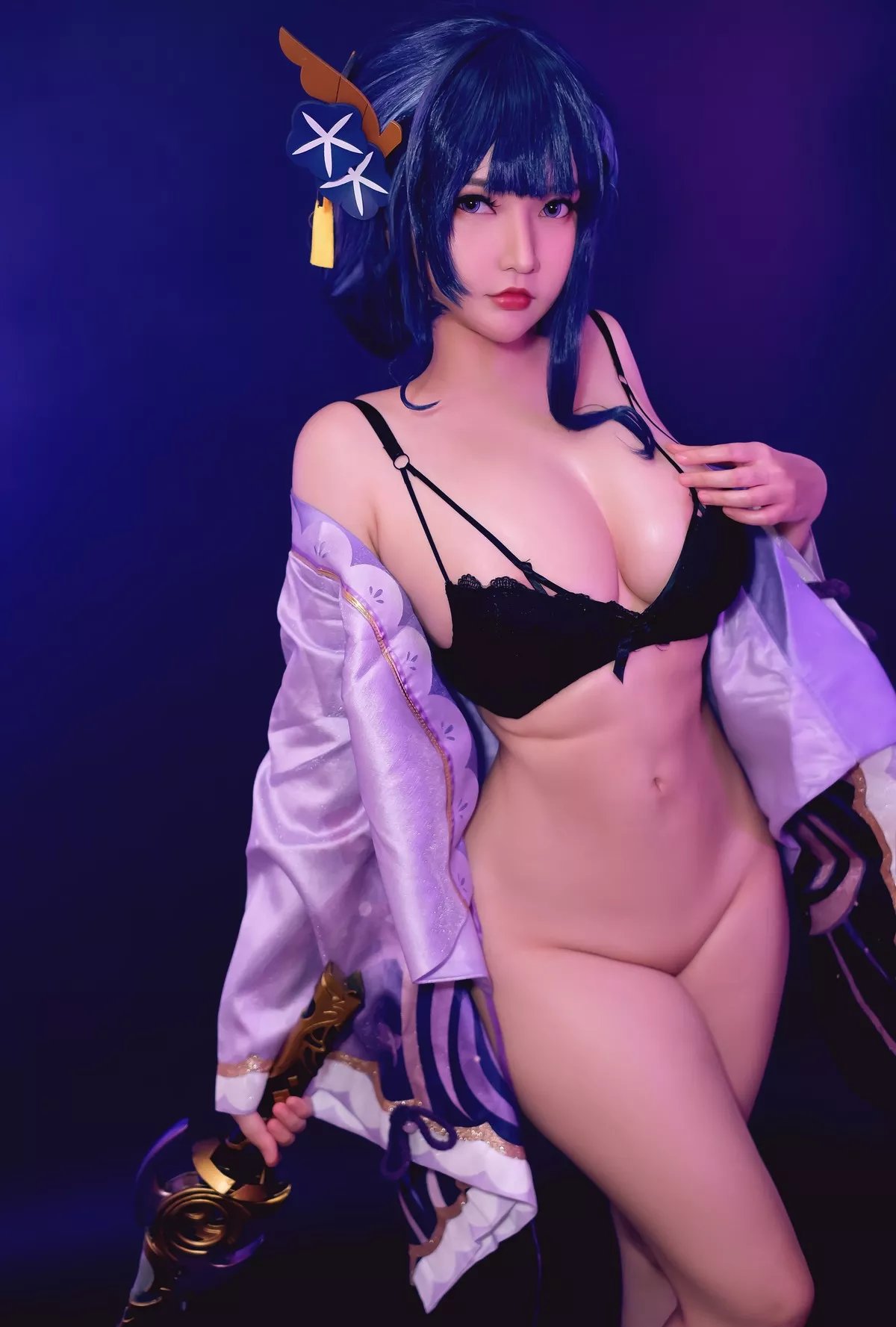 Beauty 雷电 Cosplay 守军 土豆哥斯拉