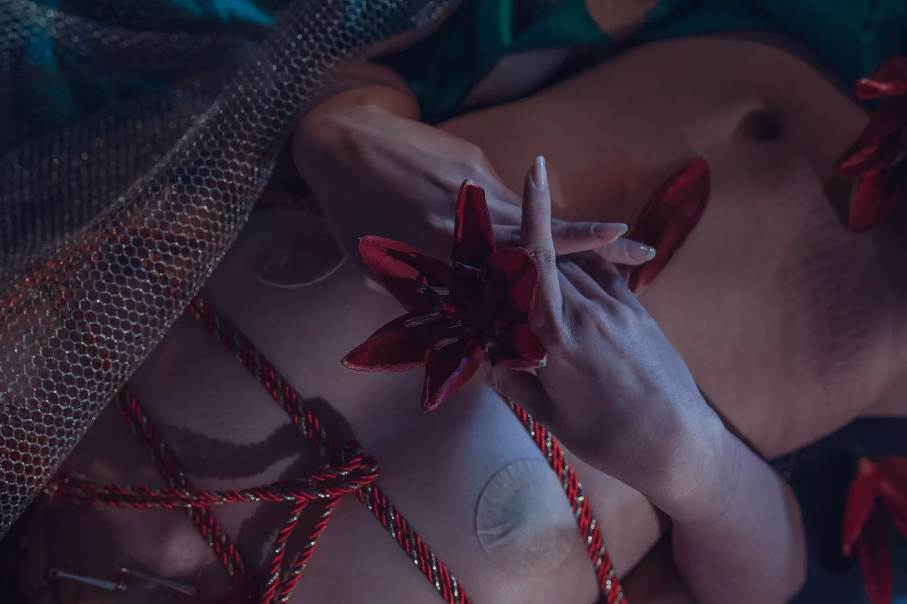 Rope 撩人私房 花与绳 尤物Cosplay 云溪溪  Flower and