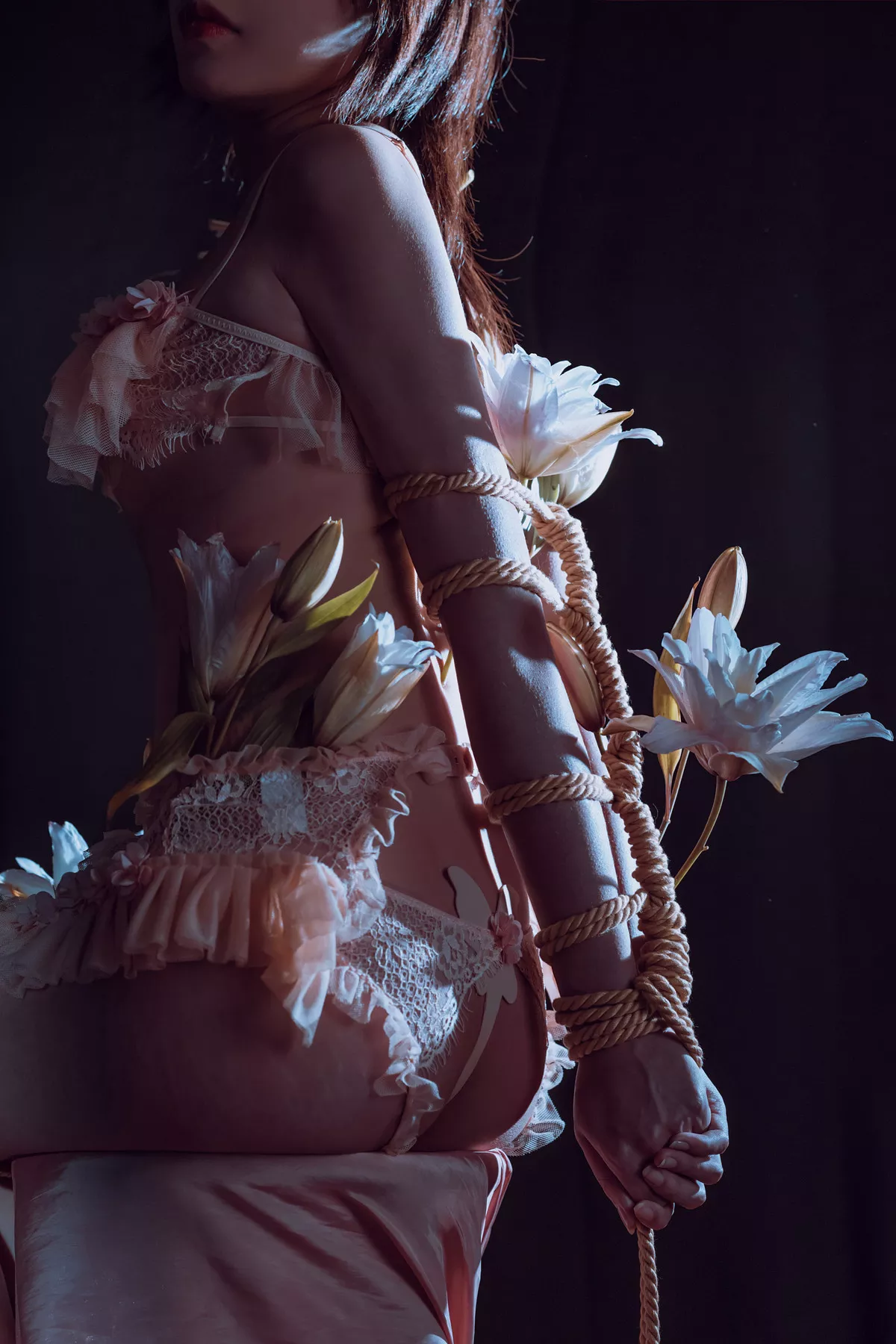 Rope 撩人私房 花与绳 尤物Cosplay 云溪溪  Flower and