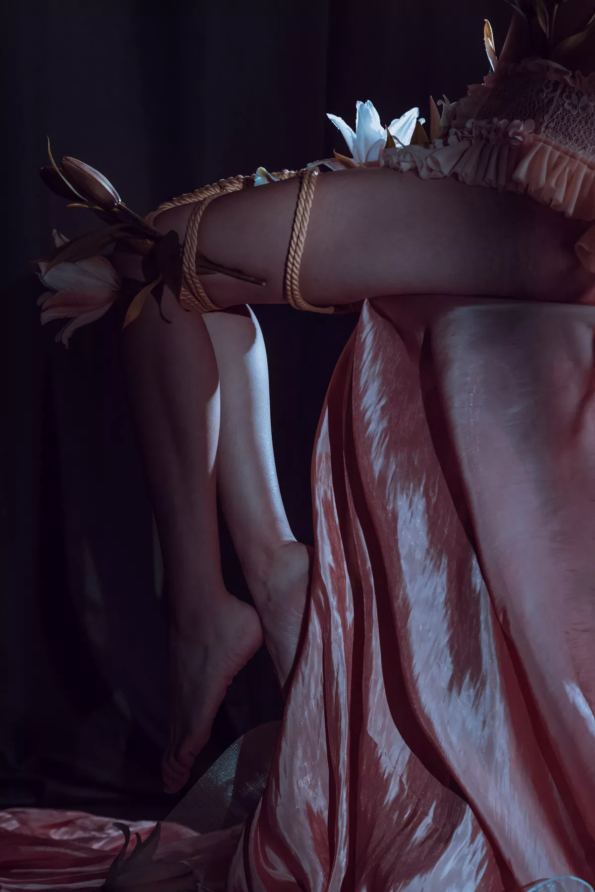 Rope 撩人私房 花与绳 尤物Cosplay 云溪溪  Flower and