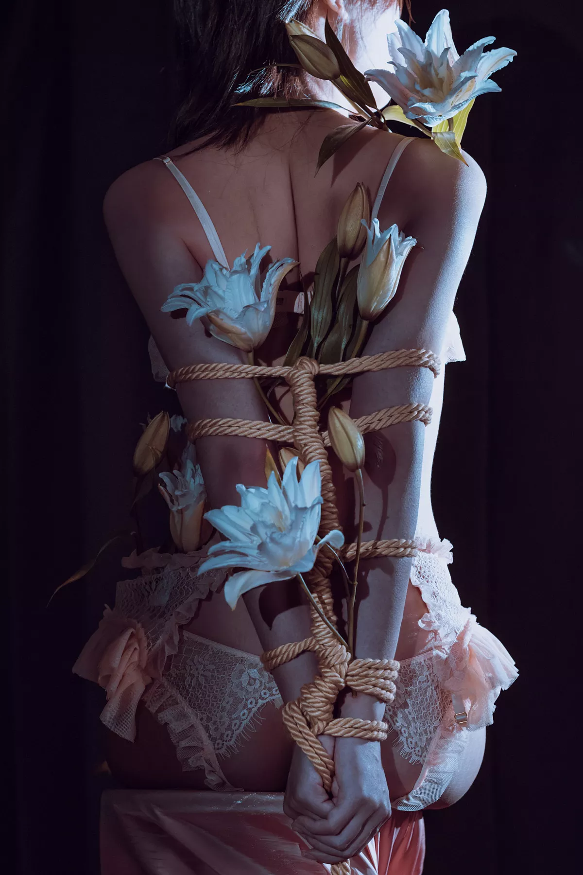 Rope 撩人私房 花与绳 尤物Cosplay 云溪溪  Flower and
