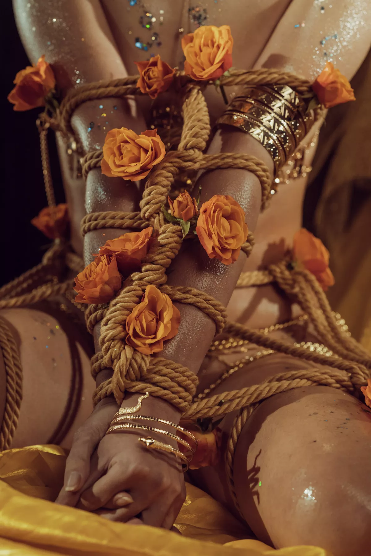 Rope 撩人私房 花与绳 尤物Cosplay 云溪溪  Flower and