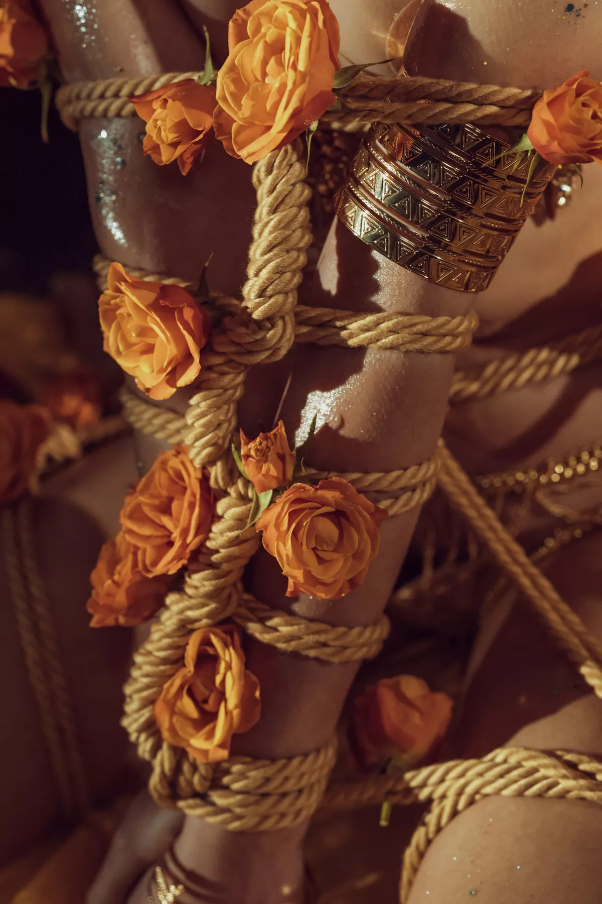 Rope 撩人私房 花与绳 尤物Cosplay 云溪溪  Flower and