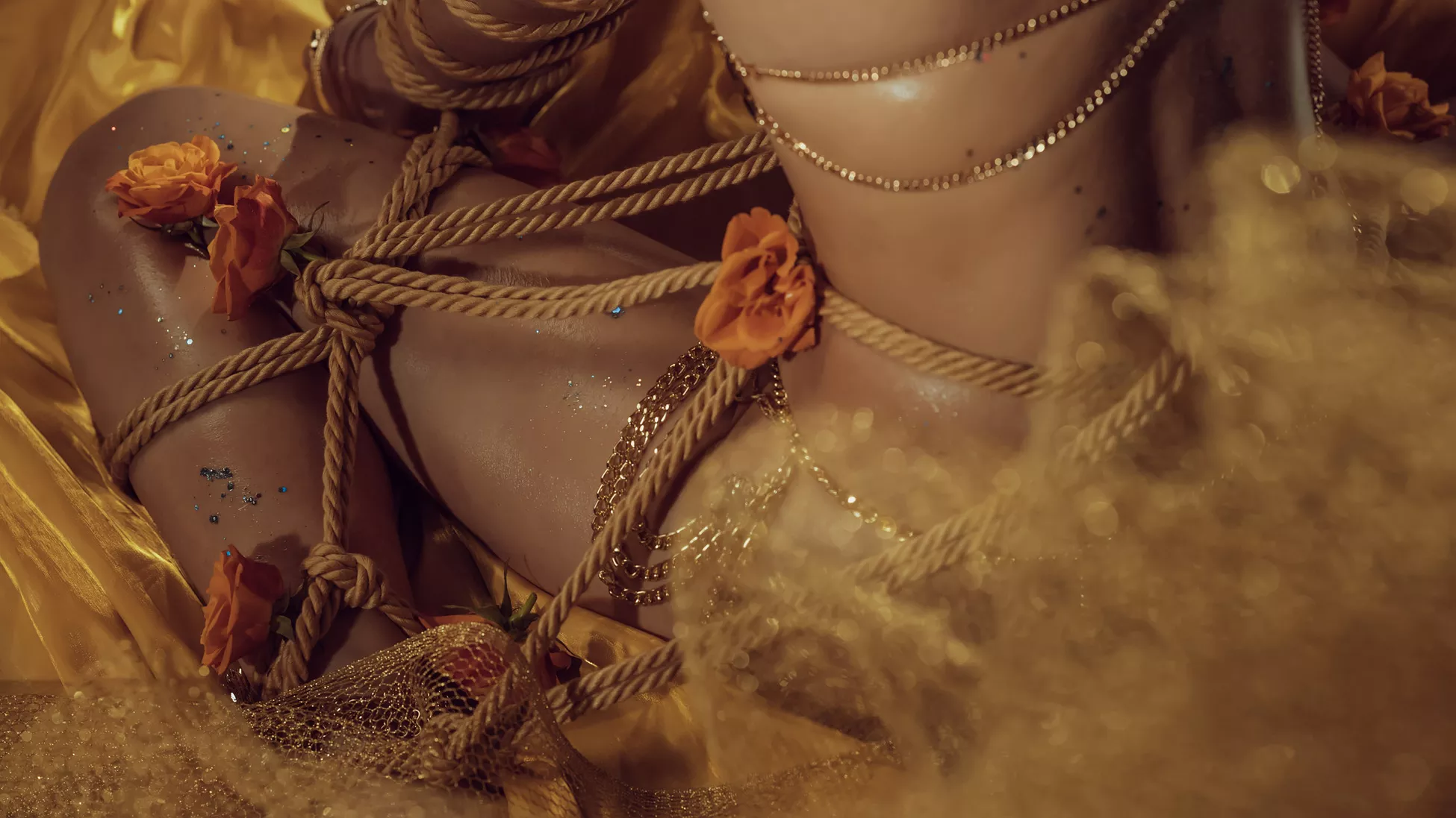 Rope 撩人私房 花与绳 尤物Cosplay 云溪溪  Flower and