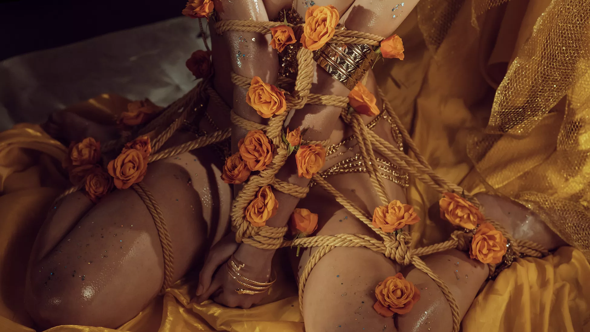 Rope 撩人私房 花与绳 尤物Cosplay 云溪溪  Flower and