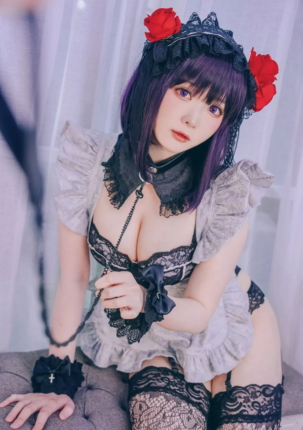 shimo 霜月 尤物Cosplay  黑江�~ 风韵私拍 更衣人偶