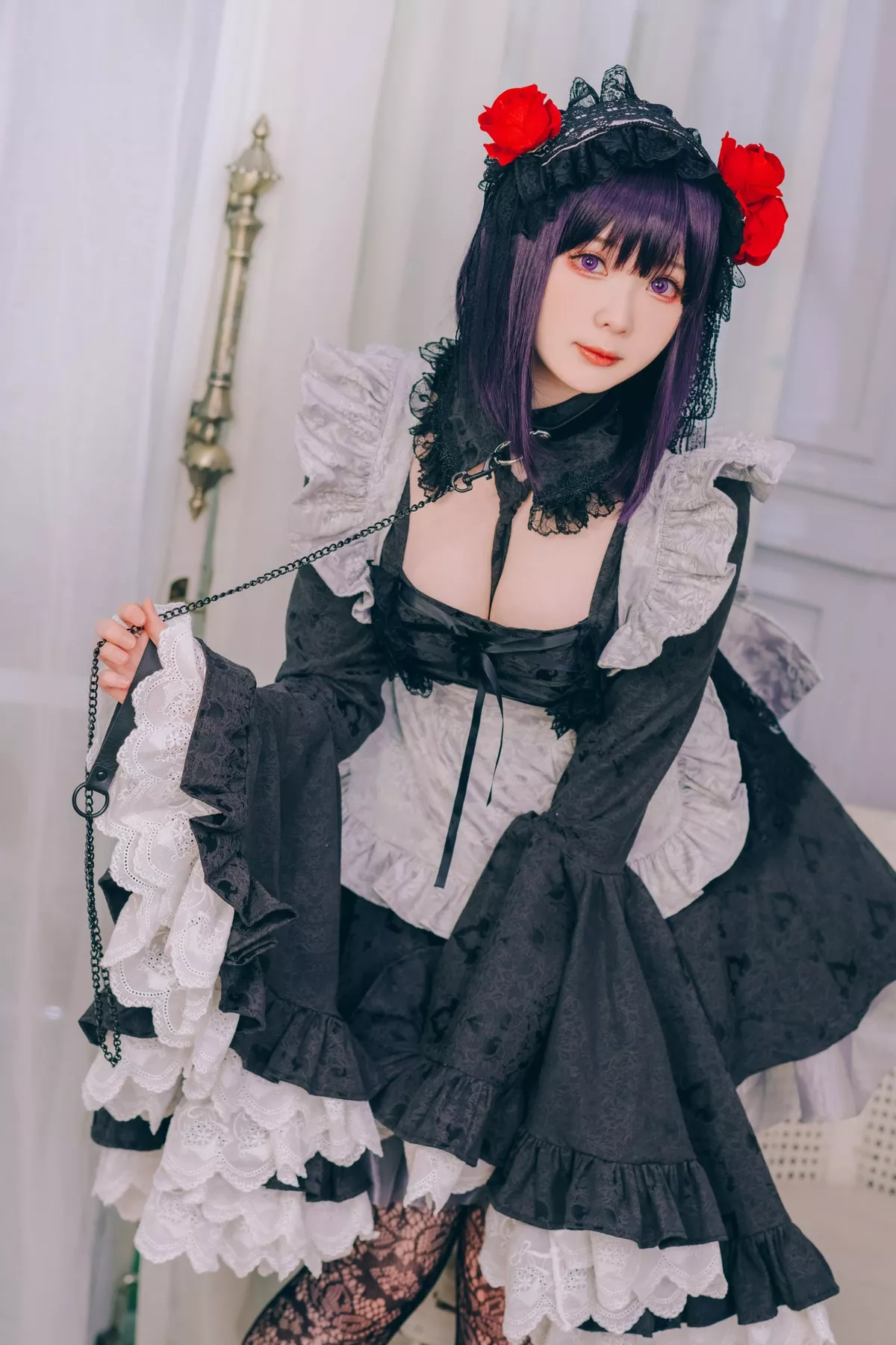 shimo 霜月 尤物Cosplay  黑江�~ 风韵私拍 更衣人偶