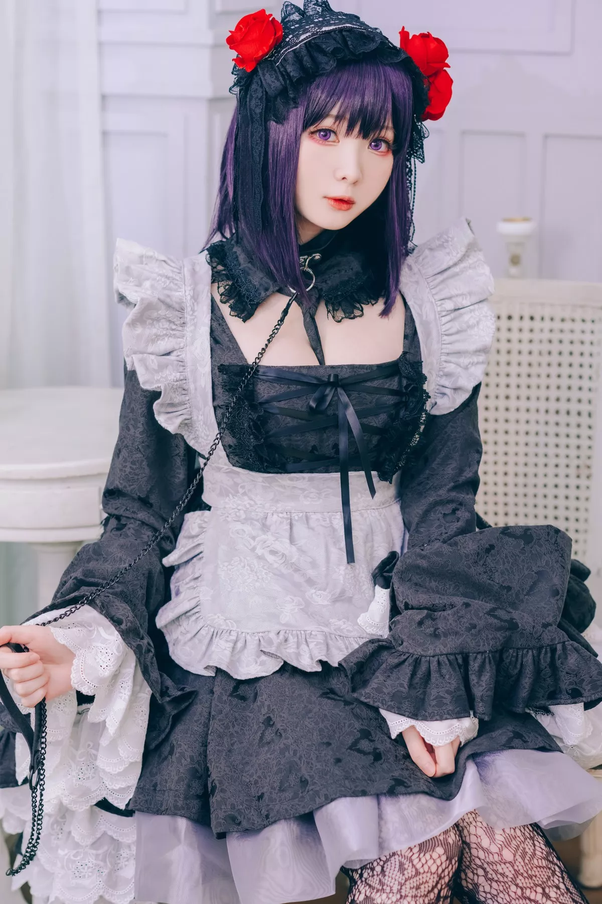 shimo 霜月 尤物Cosplay  黑江�~ 风韵私拍 更衣人偶
