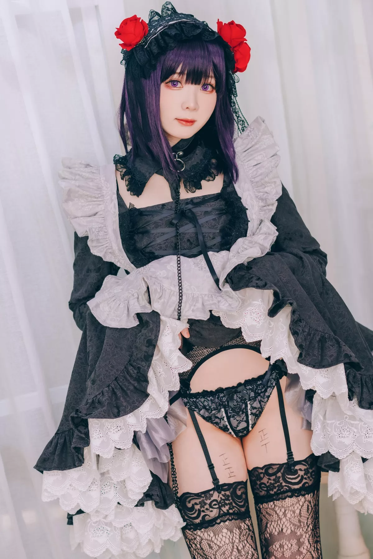 shimo 霜月 尤物Cosplay  黑江�~ 风韵私拍 更衣人偶