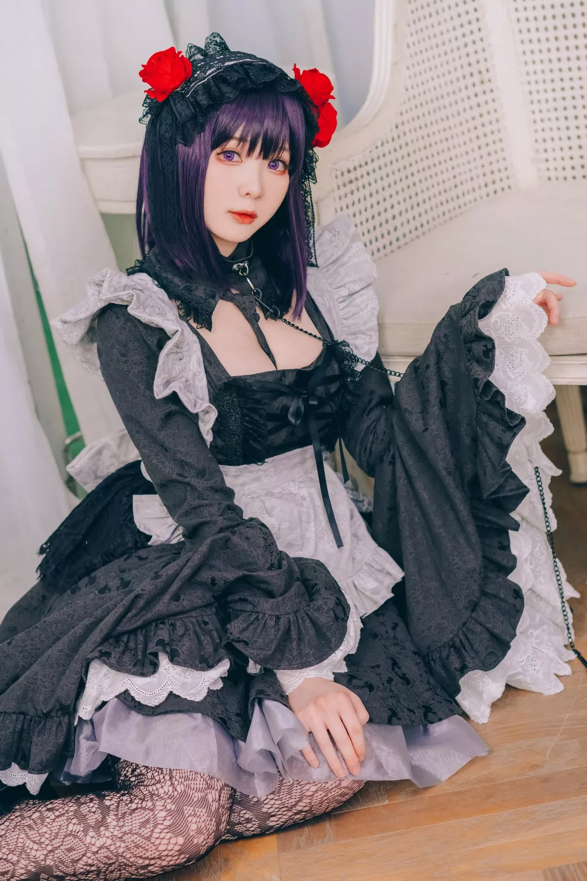 shimo 霜月 尤物Cosplay  黑江�~ 风韵私拍 更衣人偶