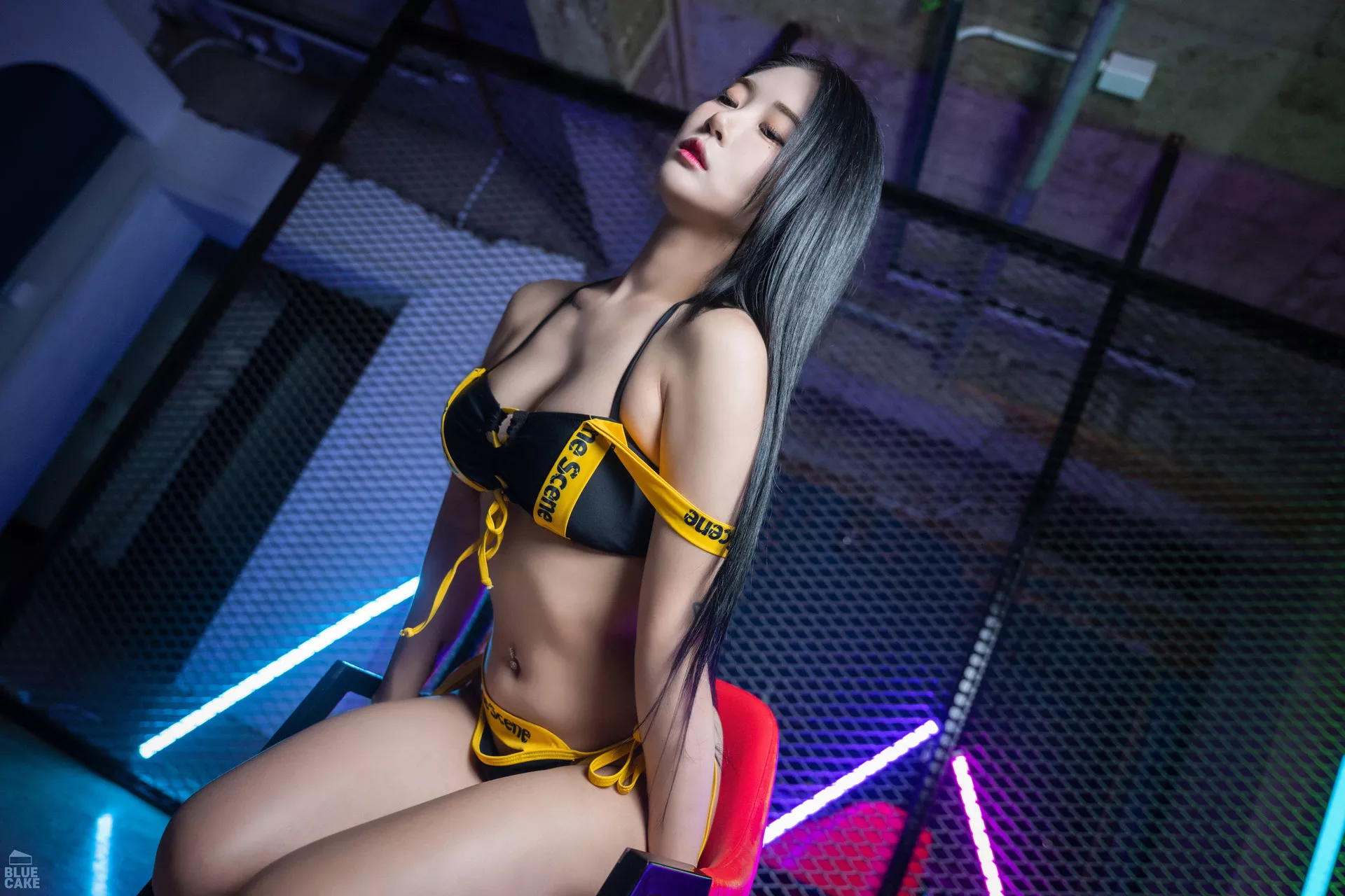 ( Yellow Ver) 高丽女神影像 Bomi Jeong 蓝色蛋糕】 全集修正 &  RED Black 【BLUECAKE