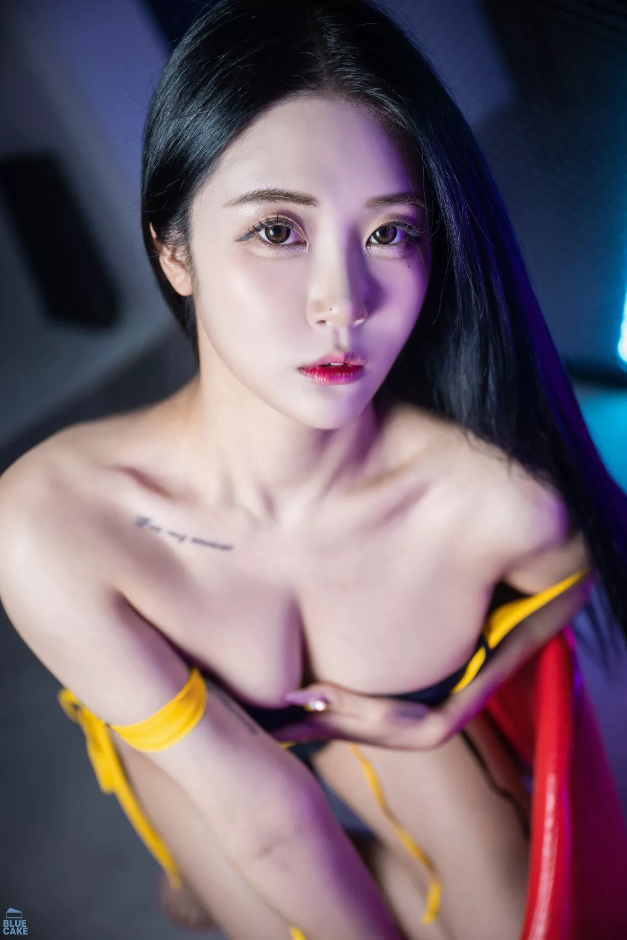 ( Yellow Ver) 高丽女神影像 Bomi Jeong 蓝色蛋糕】 全集修正 &  RED Black 【BLUECAKE