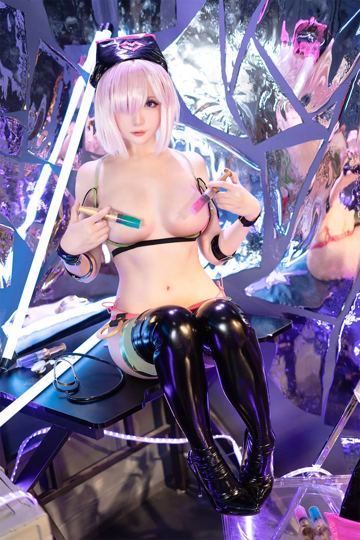 尤物Cosplay Vol.2 玛修 同人护理 星之迟迟