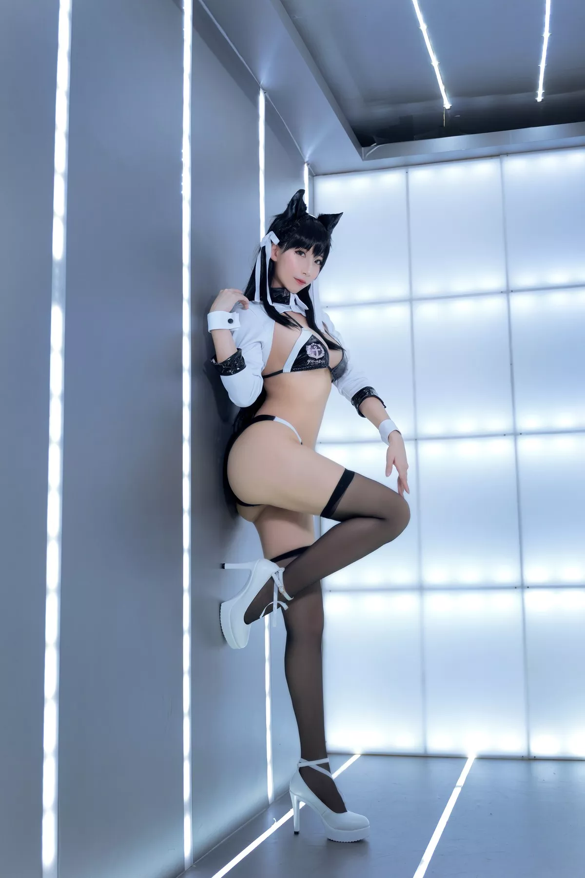 索索 尤物Cosplay 性感私摄 Atago Ver. Queen  Racing 爱宕