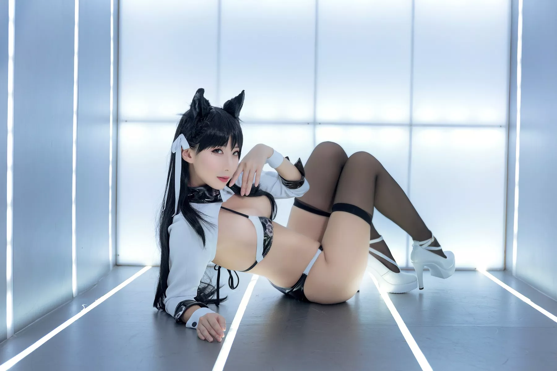 索索 尤物Cosplay 性感私摄 Atago Ver. Queen  Racing 爱宕