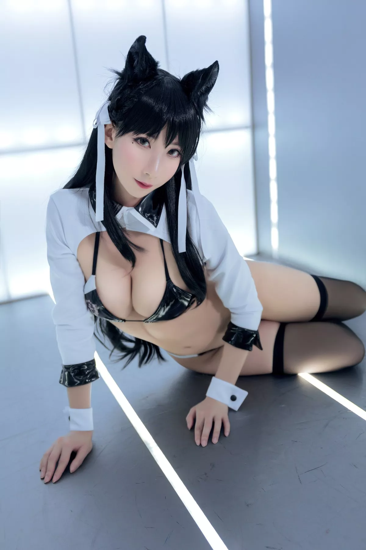 索索 尤物Cosplay 性感私摄 Atago Ver. Queen  Racing 爱宕