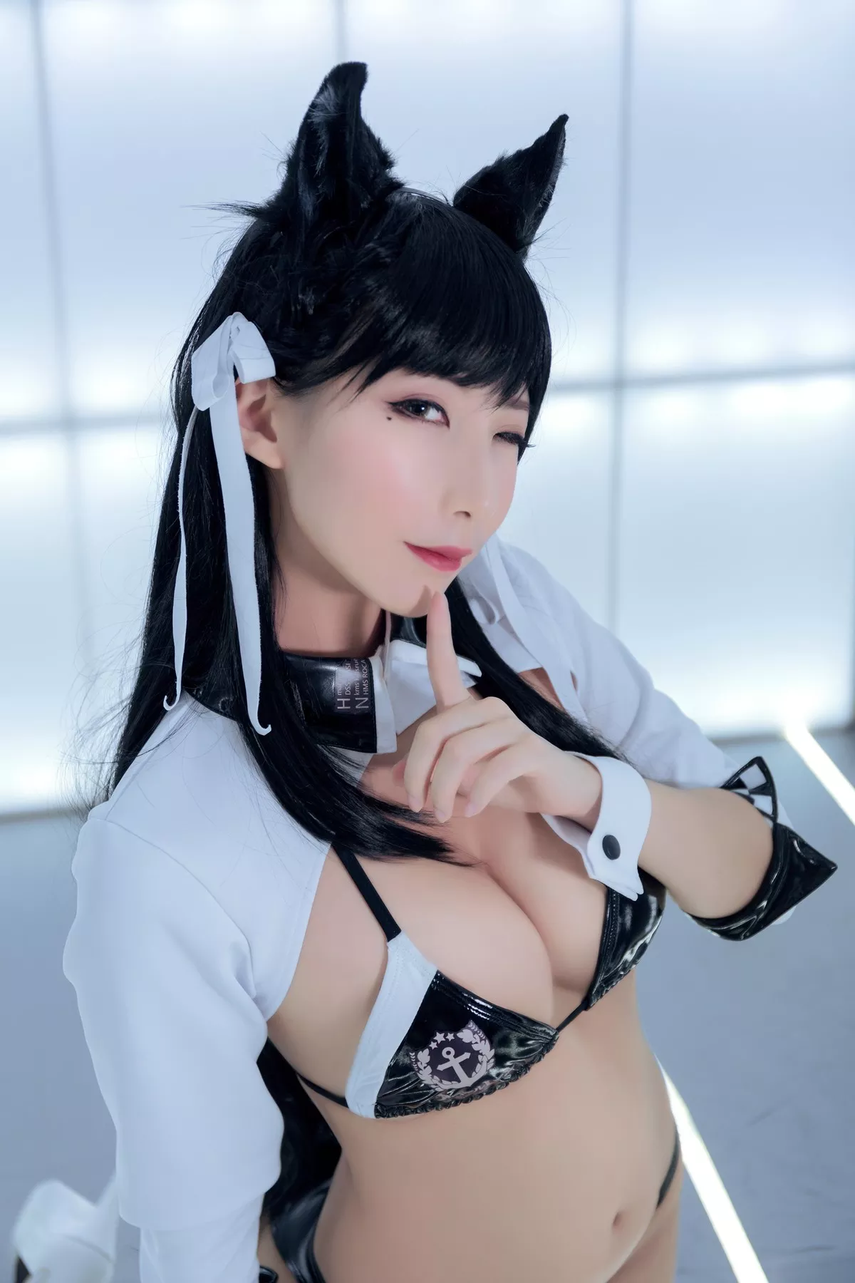 索索 尤物Cosplay 性感私摄 Atago Ver. Queen  Racing 爱宕