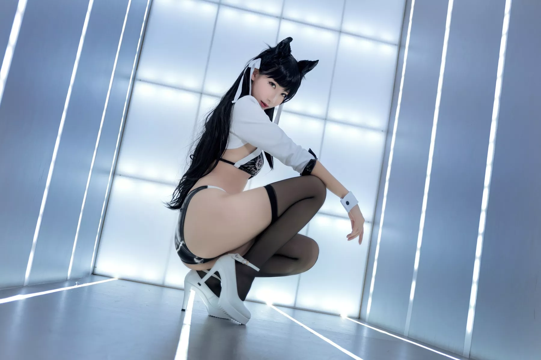 索索 尤物Cosplay 性感私摄 Atago Ver. Queen  Racing 爱宕