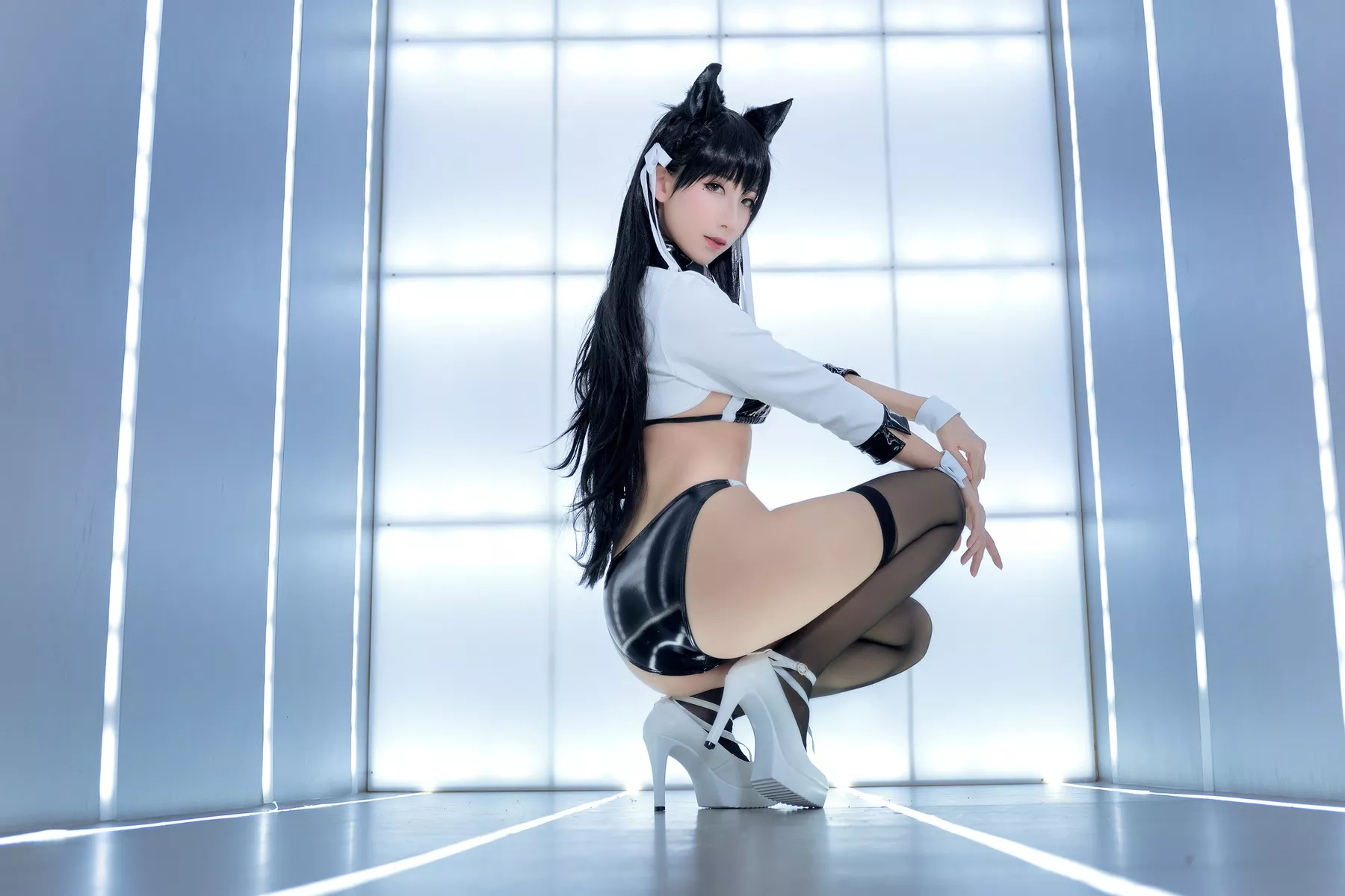 索索 尤物Cosplay 性感私摄 Atago Ver. Queen  Racing 爱宕