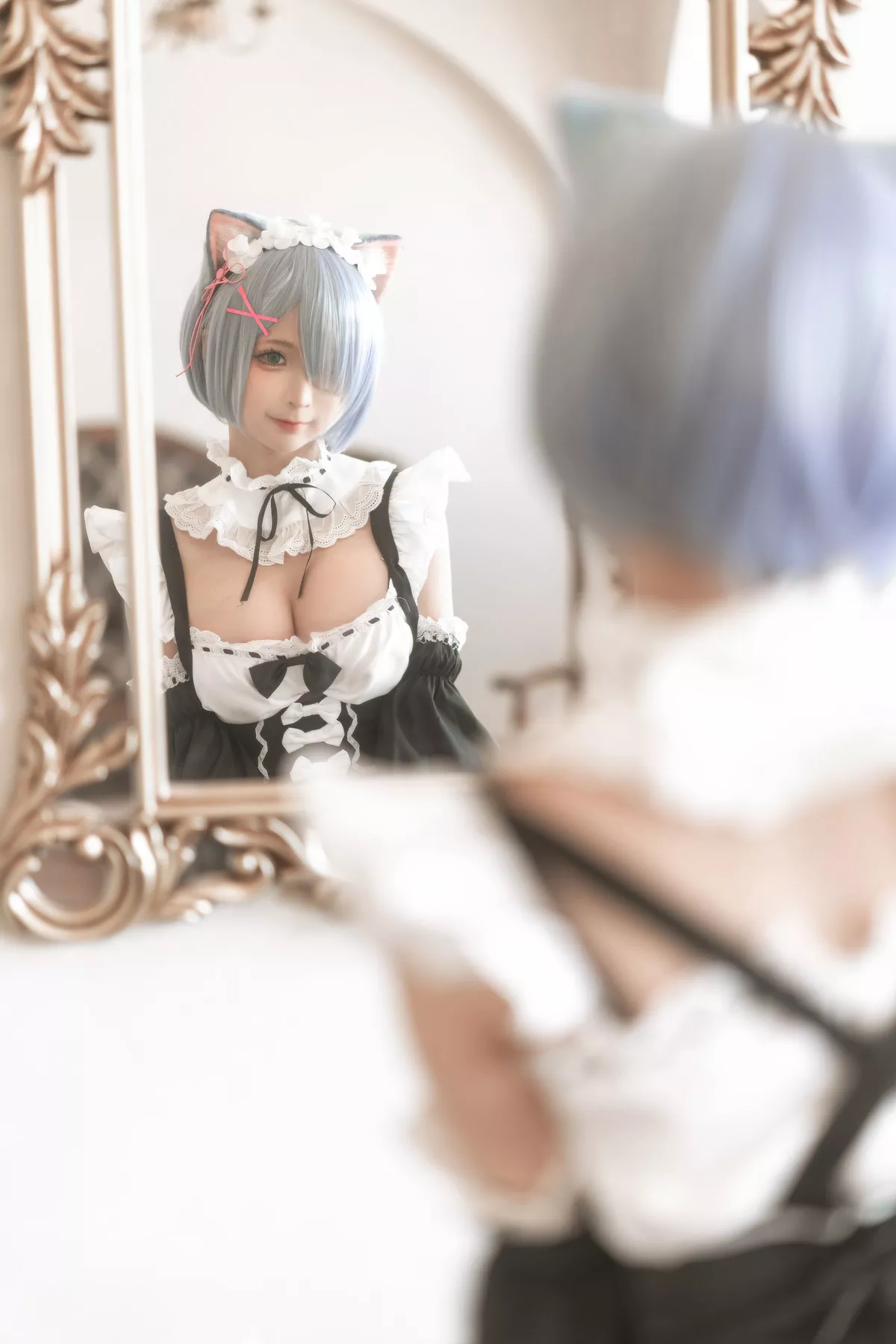 女神Cosplay  蠢沫沫 雷姆 魅魔私房