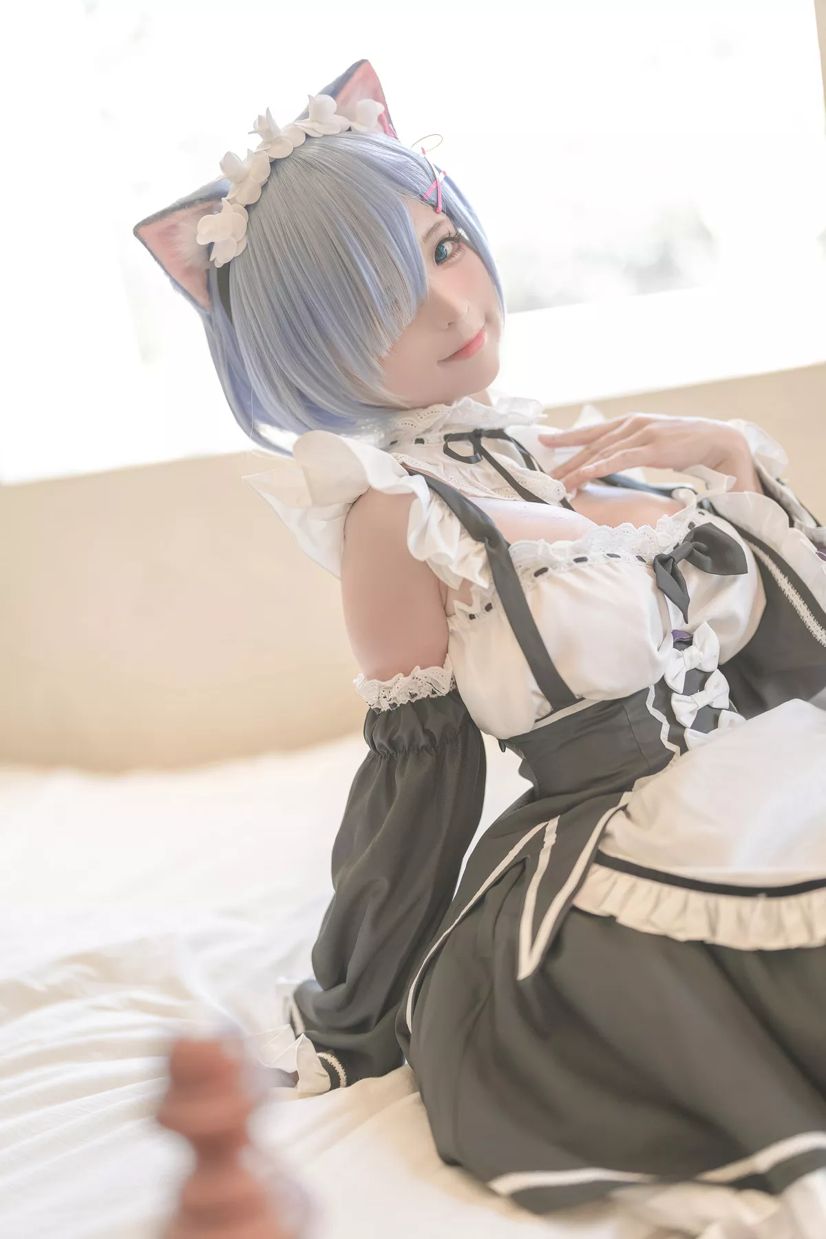 女神Cosplay  蠢沫沫 雷姆 魅魔私房