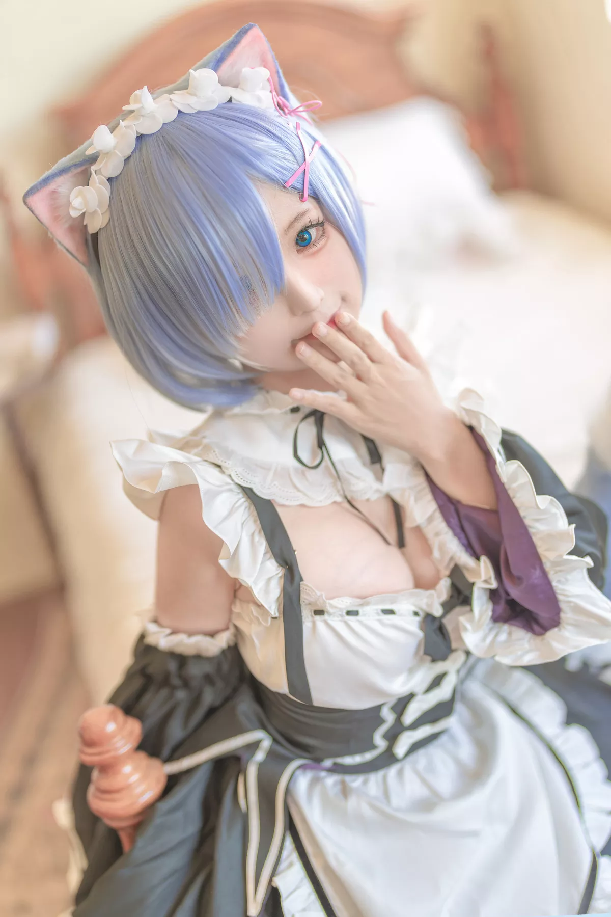 女神Cosplay  蠢沫沫 雷姆 魅魔私房