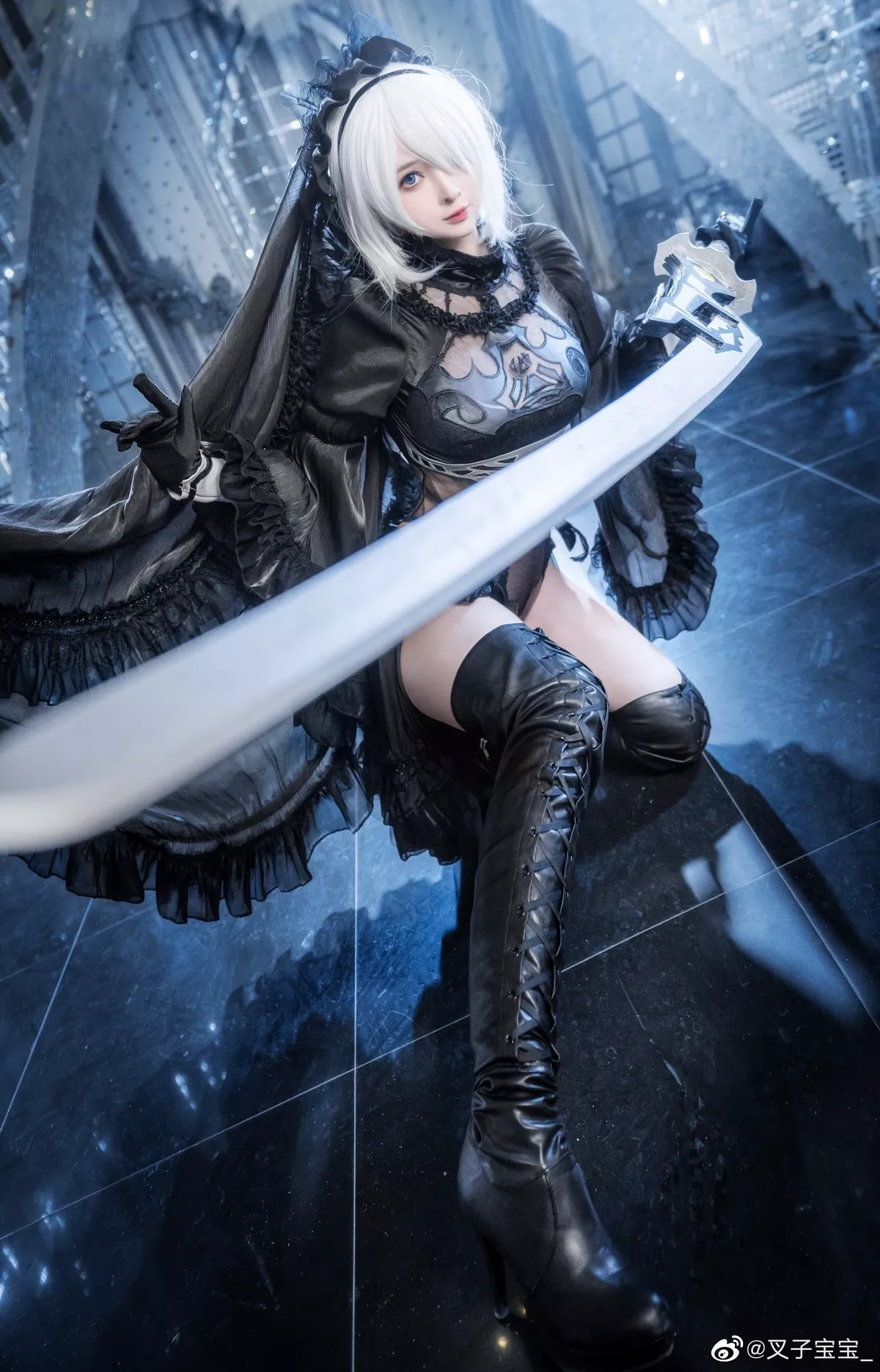 2B 叉子宝贝 尼尔机械纪元 佳人Cosplay