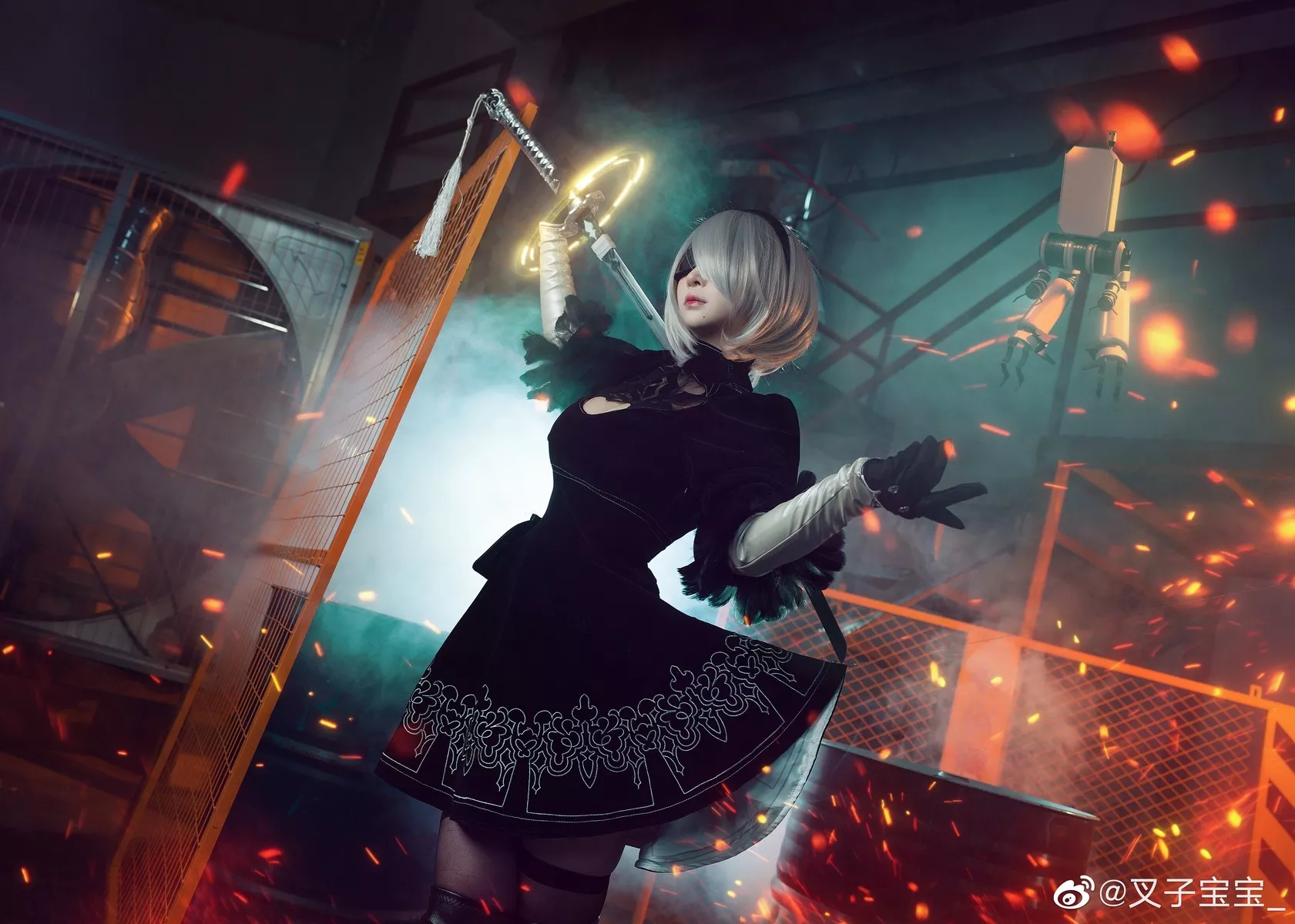2B 叉子宝贝 尼尔机械纪元 佳人Cosplay
