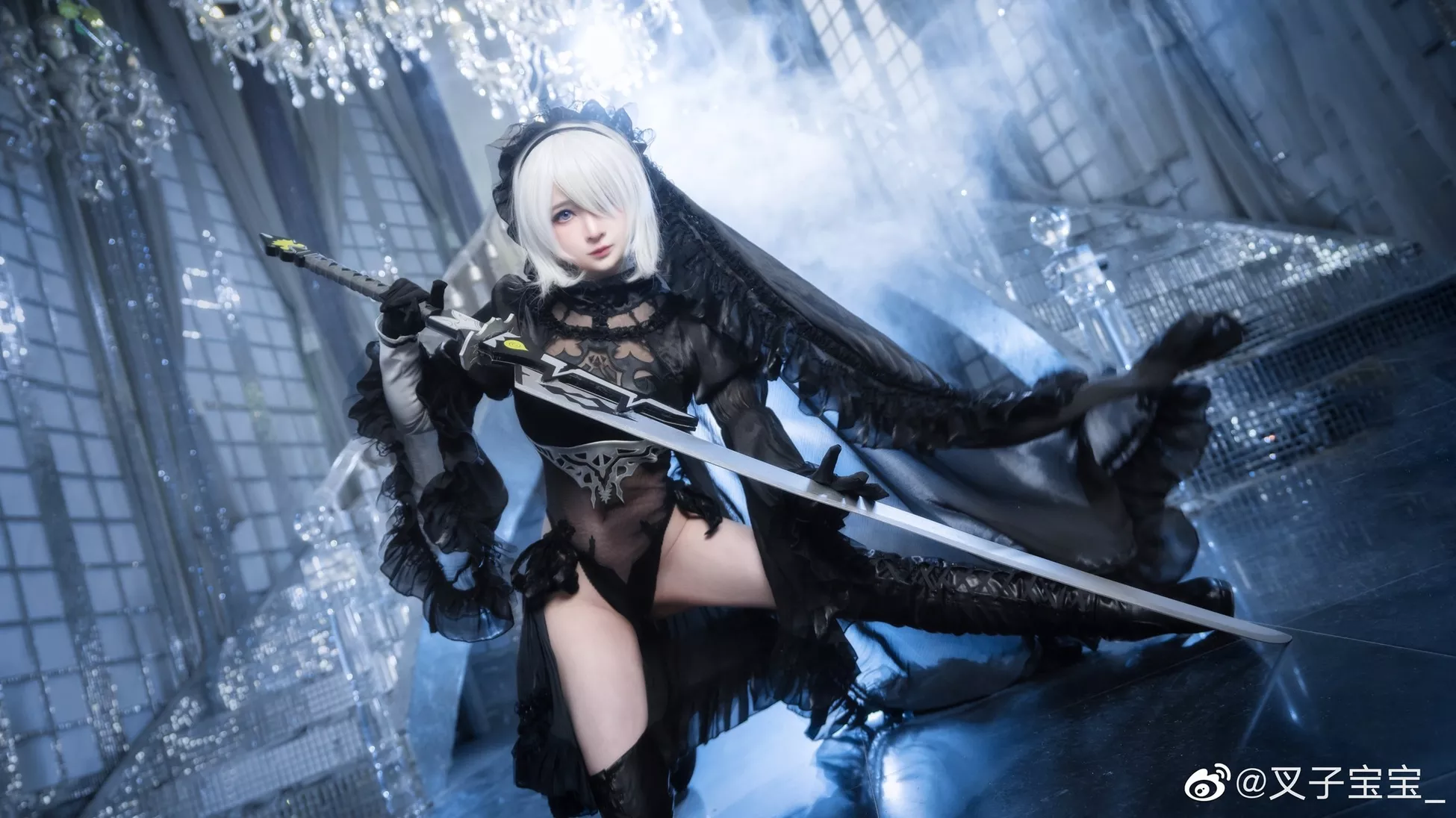 2B 叉子宝贝 尼尔机械纪元 佳人Cosplay