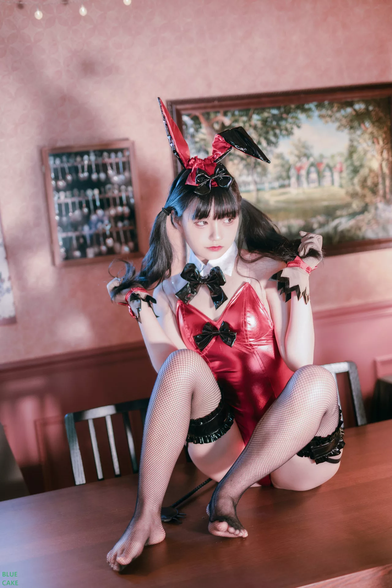 蓝色蛋糕】 Kurumi 高丽尤物影像 Bunny Jenny 全集修正 【BLUECAKE Jeong