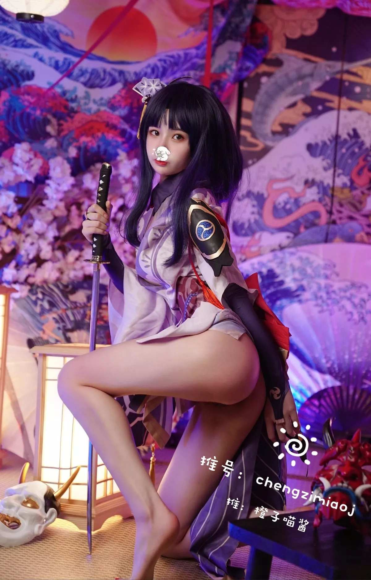 橙子喵酱 雷神  风韵密拍 佳人Cosplay