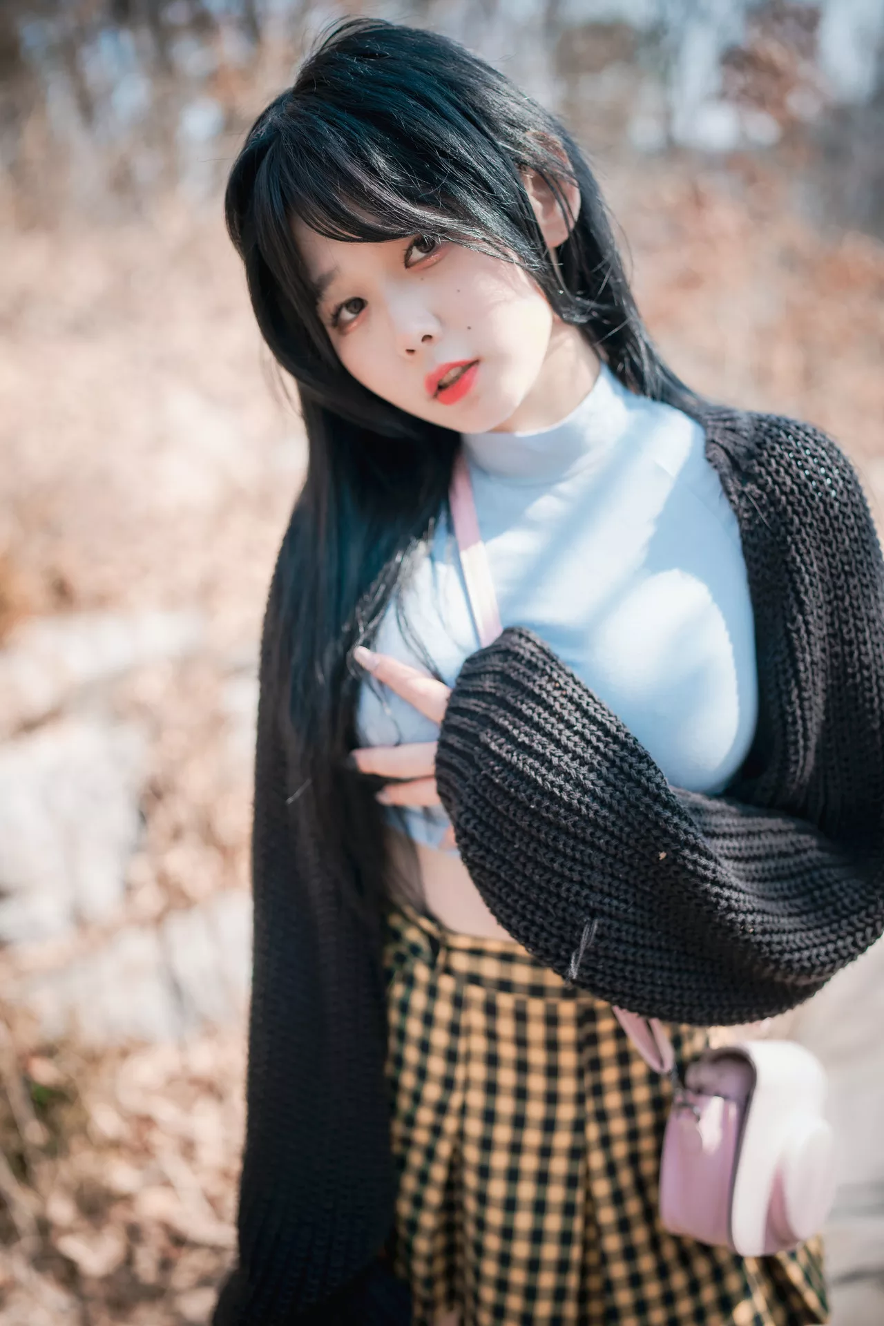 ZIA.Kwon【DJAWA大佳玩】 高丽靓模艺术图  in March Spring 全集修正 Early Walk