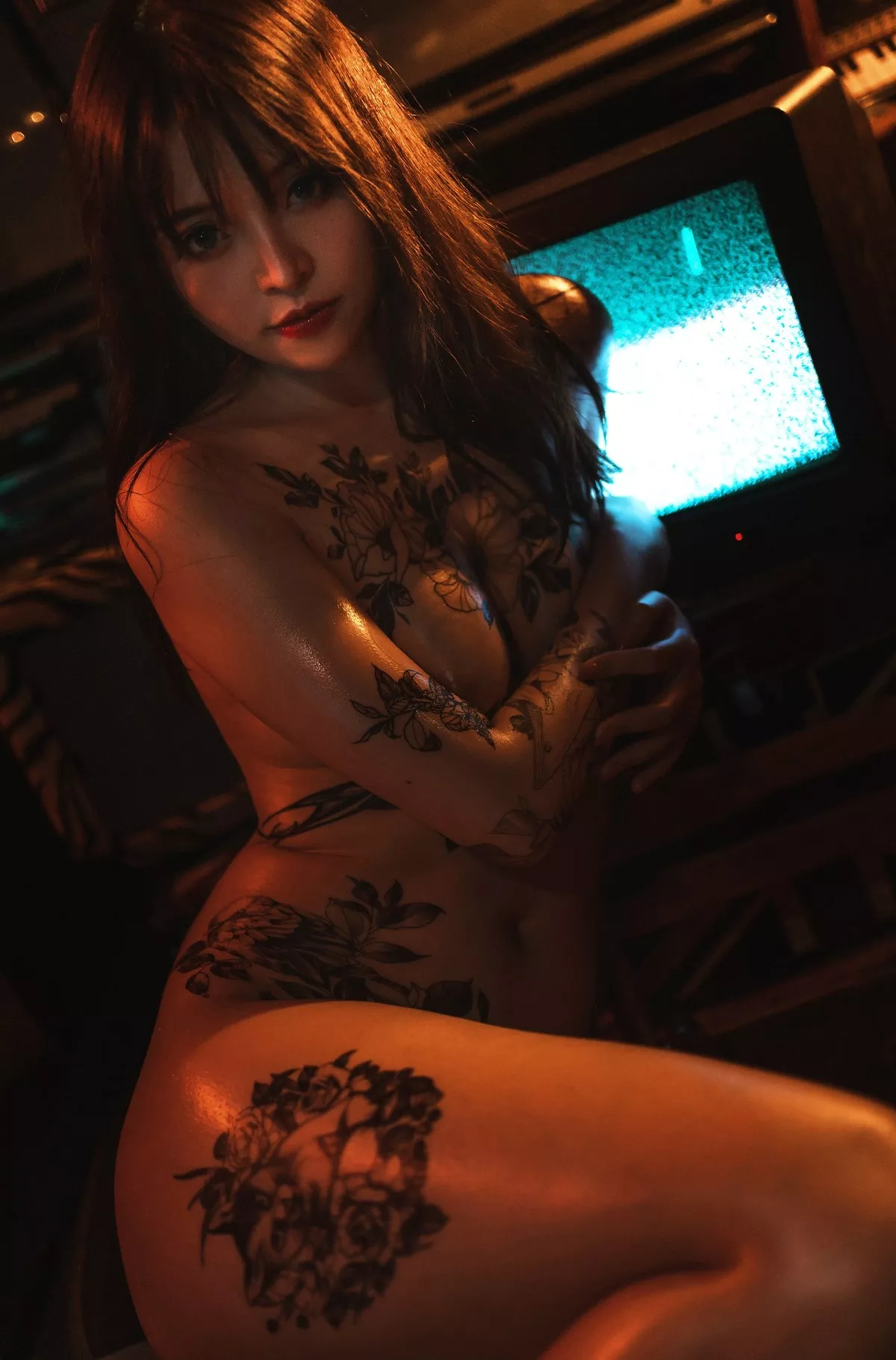 尤物 草莓味的奈奈兔 福宝Cosplay 古董店的木偶
